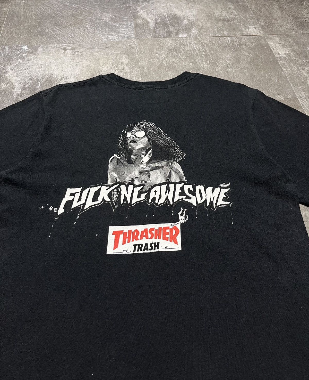 Thrasher Fucking Awesome Thrasher Black T-Shirt Size US S / EU 44-46 / 1 - 2 Thumbnail