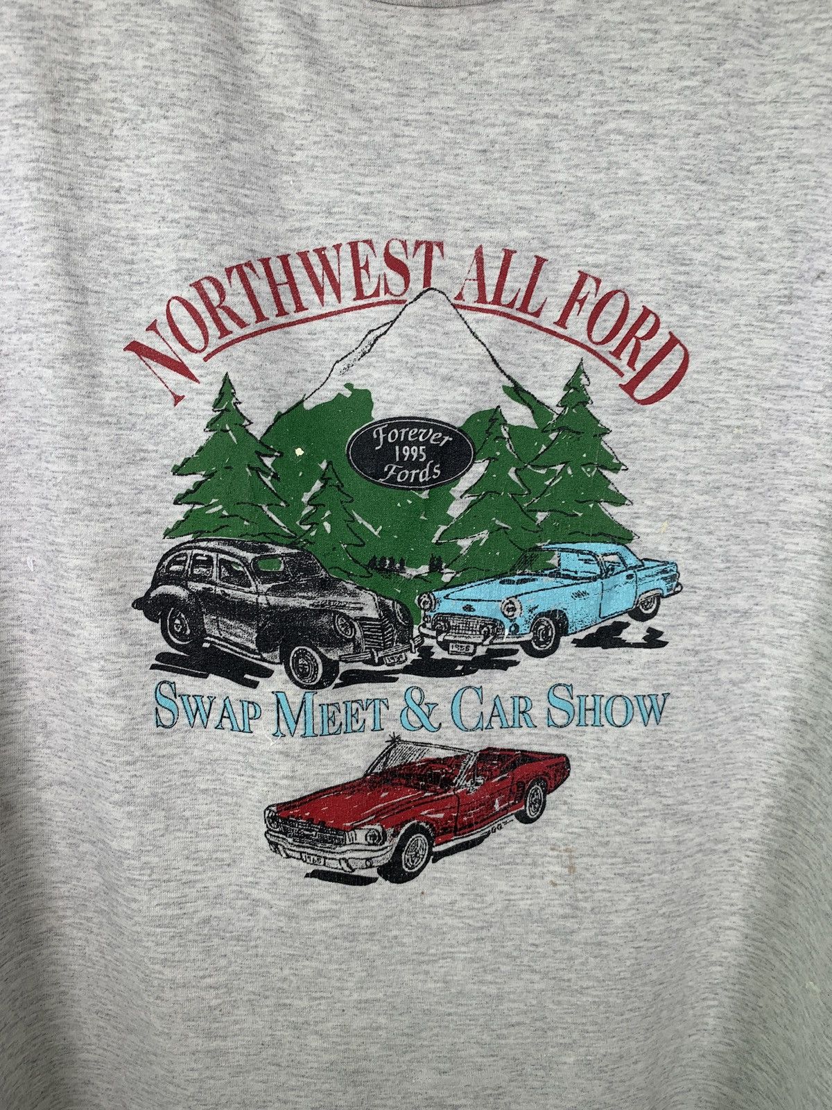 Ford × Vintage Vintage Ford Automotive Auto Swap Meet Car Show T Shirt Size US XXL / EU 58 / 5 - 2 Thumbnail