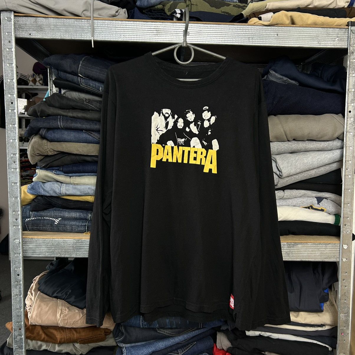 Band Tees Vintage Pantera Big Logo Rock band 2000’s longsleeve size M Size US M / EU 48-50 / 2 - 1 Thumbnail