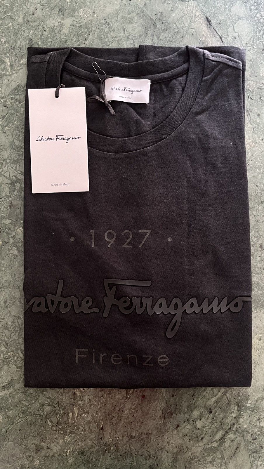 Salvatore Ferragamo Salvatore Ferragamo logo tshirt new with tags Size US S / EU 44-46 / 1 - 2 Thumbnail