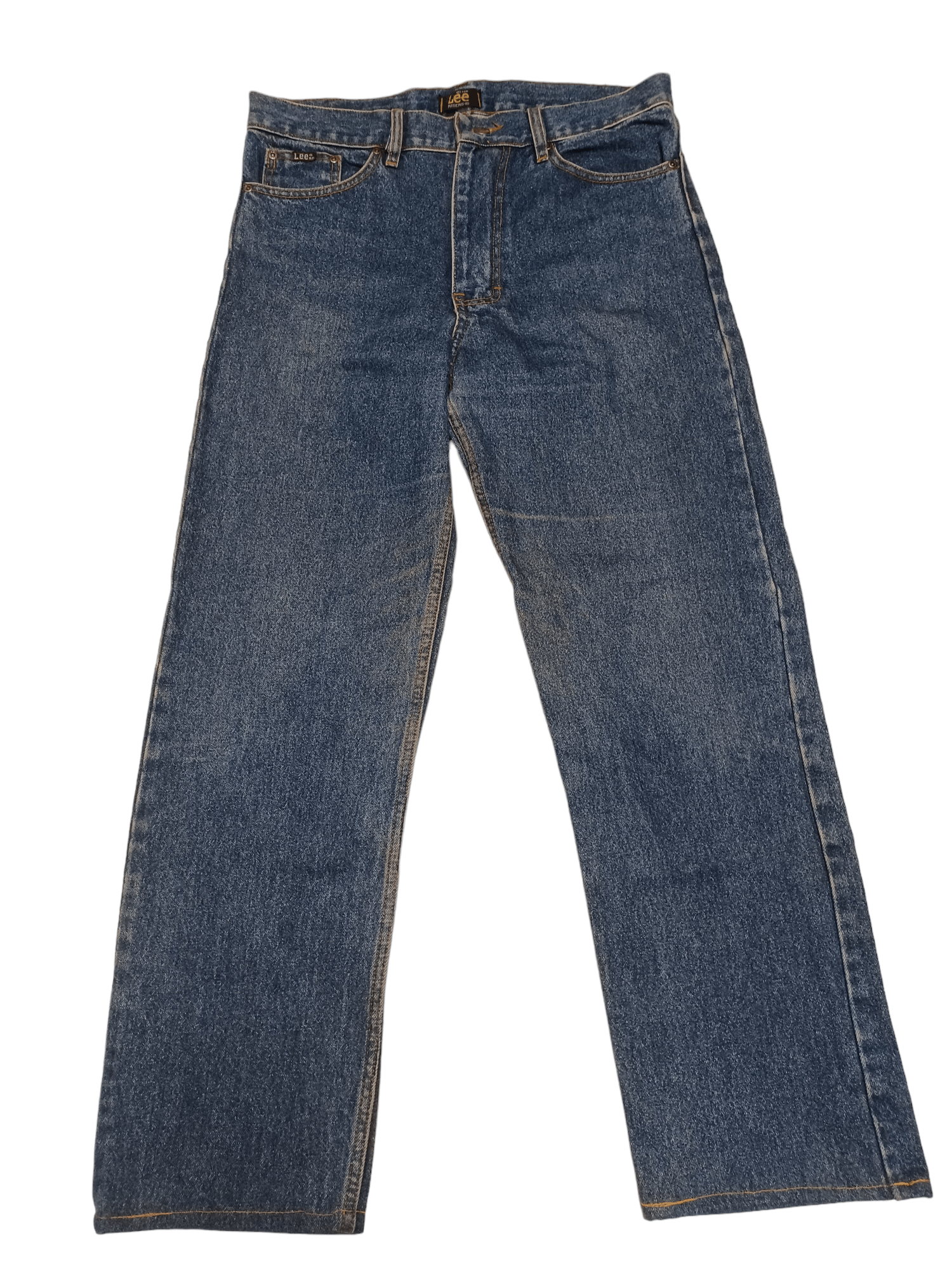 Lee LEE RIDERS VINTAGE STRAIGHT BLUE JEANS Size US 34 / EU 50 - 1 Thumbnail