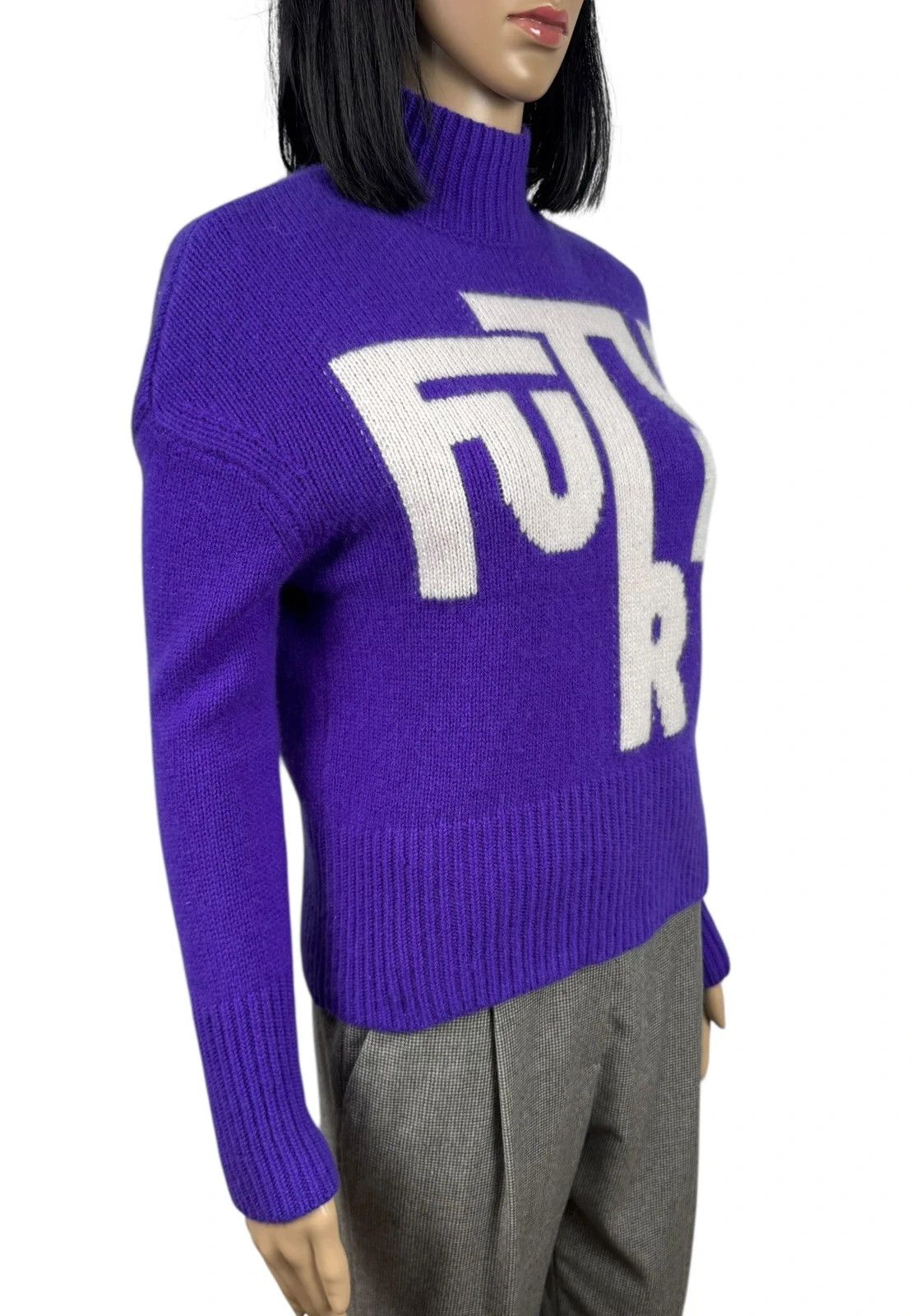 Other From Future 100% Cashmere Pullover Printed size XS Size XS / US 0-2 / IT 36-38 - 3 Thumbnail