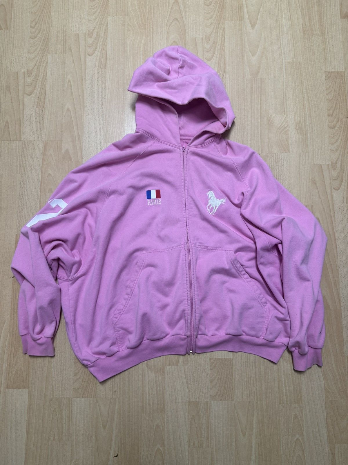 Balenciaga AW22 Balenciaga Pink Polo Hoodie size 2 Size US M / EU 48-50 / 2 - 1 Thumbnail