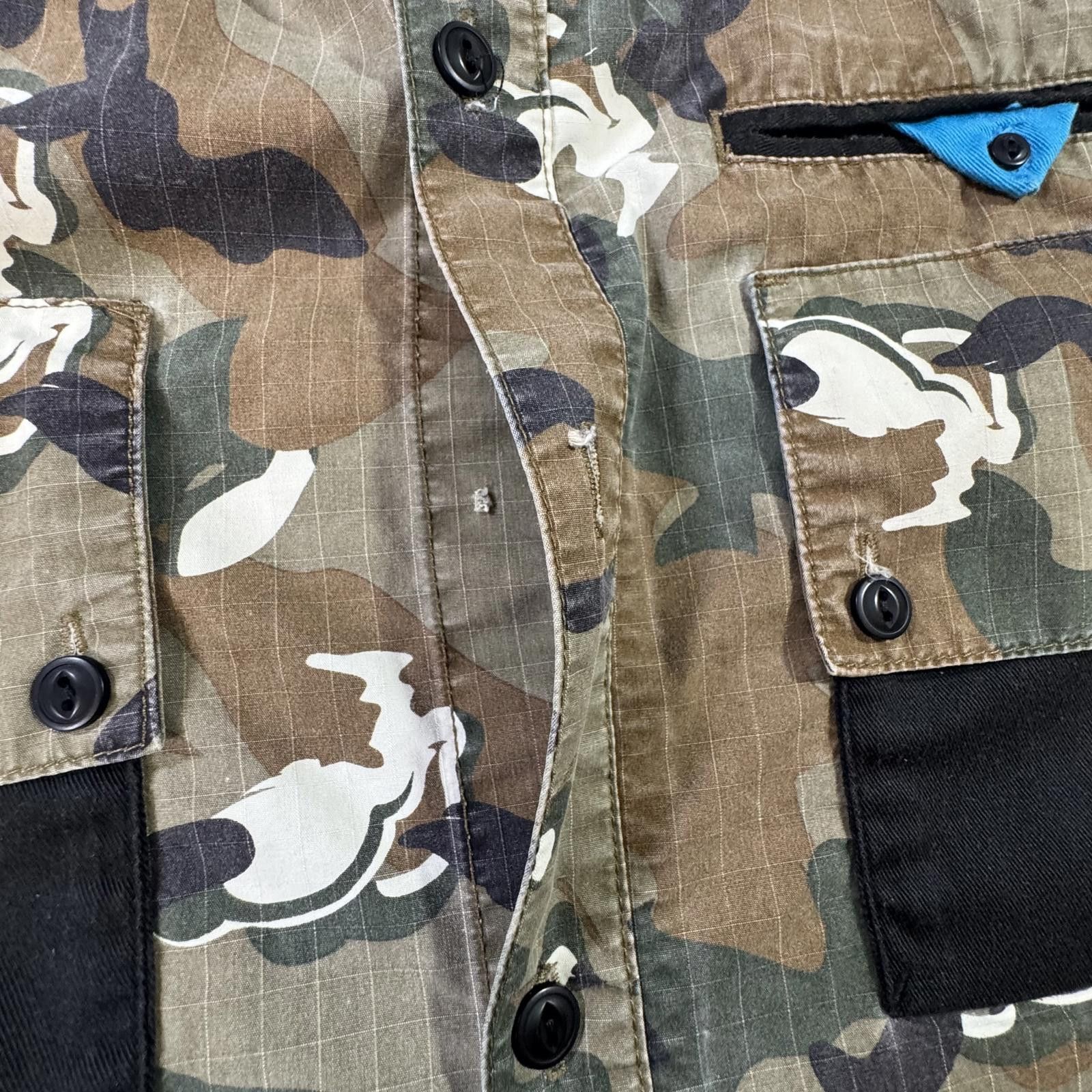 LRG LRG Lifted Research Group Wolfland Camo Shirt Mens L Long Size US L / EU 52-54 / 3 - 4 Thumbnail