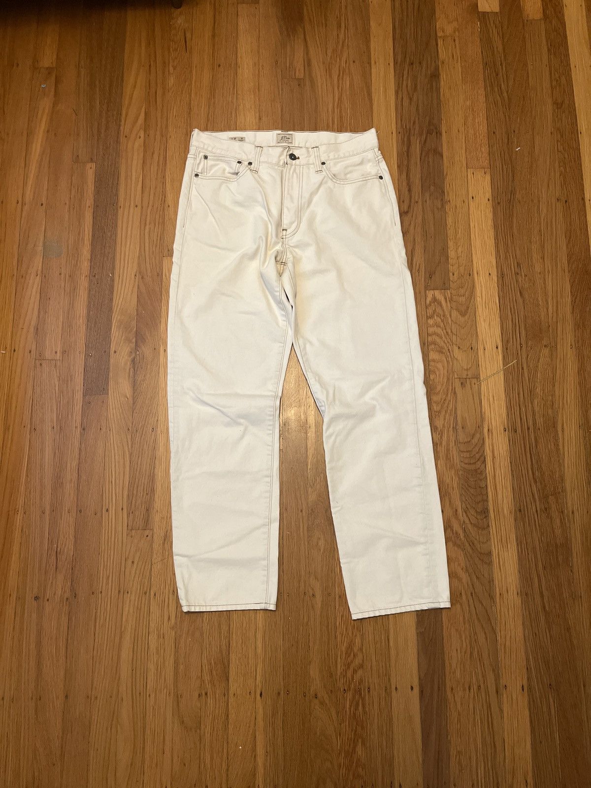 J.Crew J.Crew Creme Denim Size US 32 / EU 48 - 1 Thumbnail