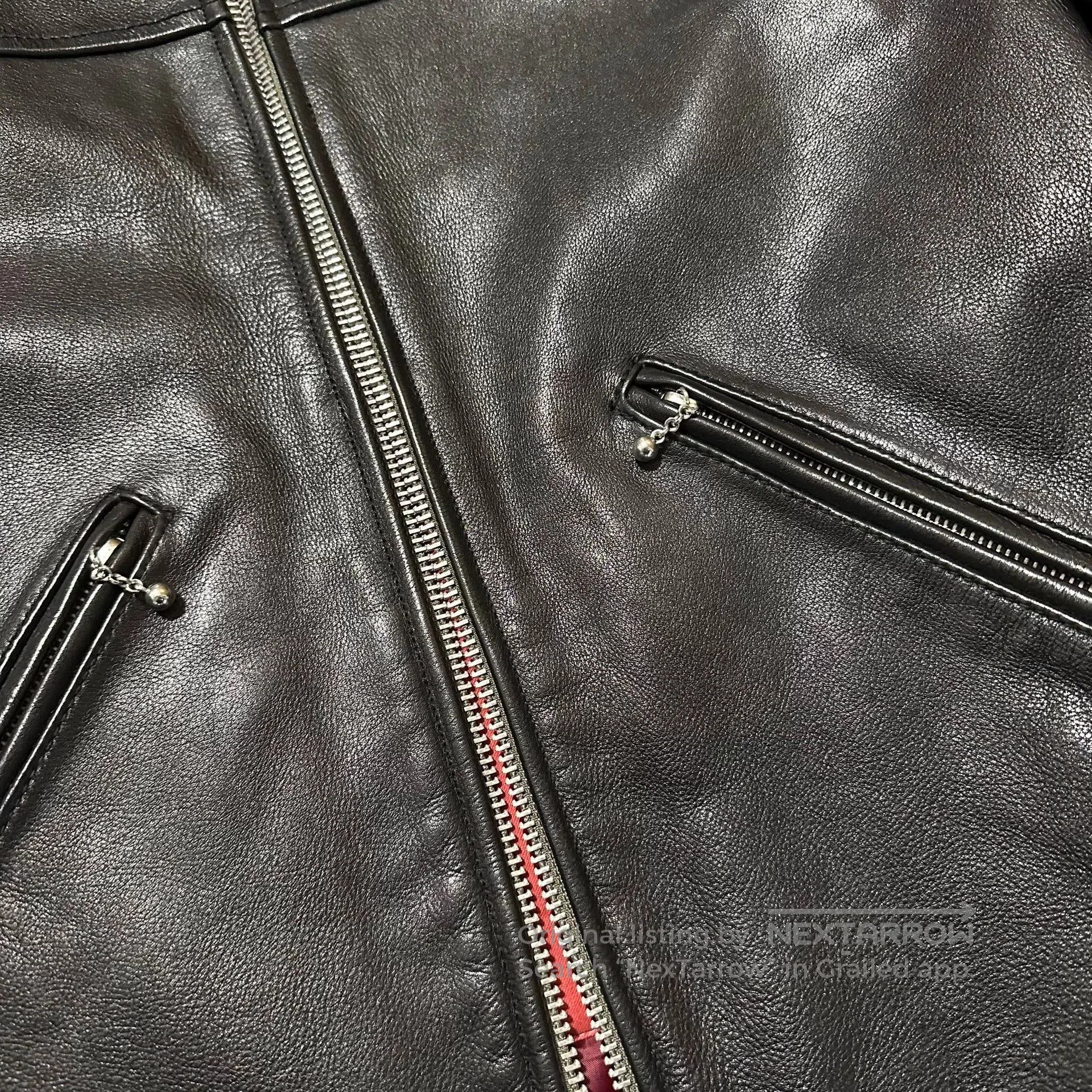 Neighborhood Neighborhood Luker Leather Motorcycle Jacket. Size US L / EU 52-54 / 3 - 3 Thumbnail