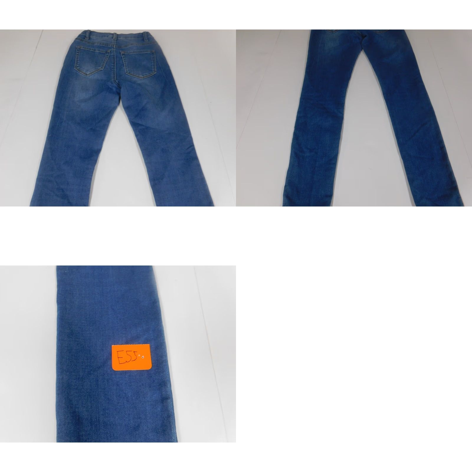 Vintage Angel Kiss Jeans Womens 1 ankle skinny blue denim Zip Pockets 26in Inseam Regular Rise Mid 8.5-10.5in Cotton Blend Denim Size 25" / US 0 / IT 36 - 8 Thumbnail