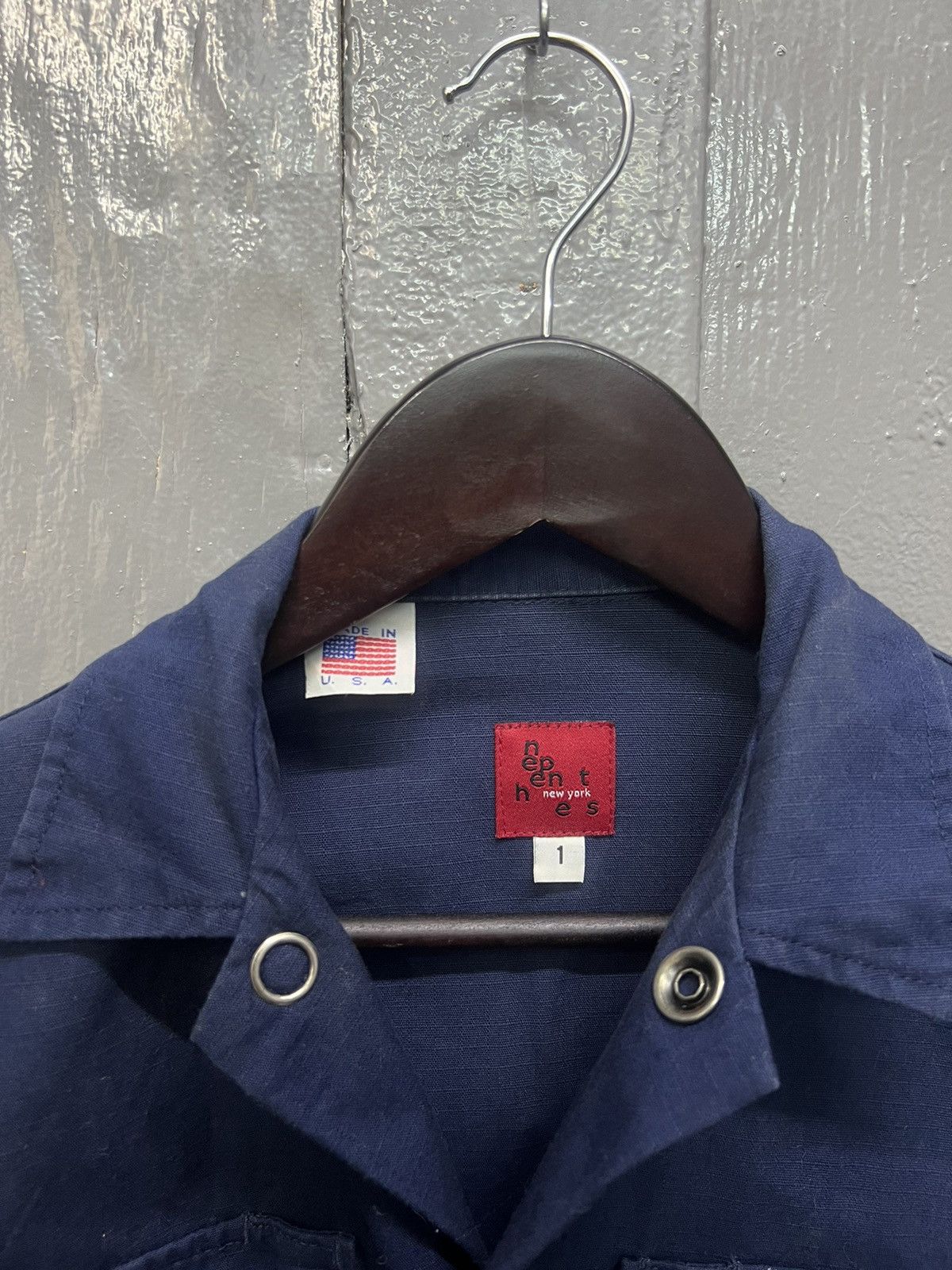 Nepenthes New York Long Shirt Button Up
