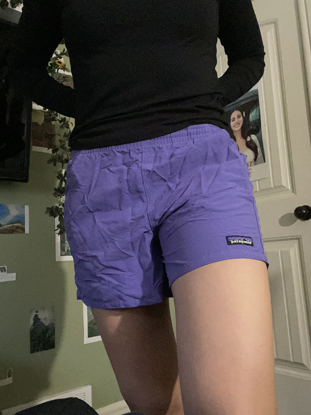 Patagonia Patagonia Baggies Shorts Purple Size 28" / US 6 / IT 42 - 1 Thumbnail