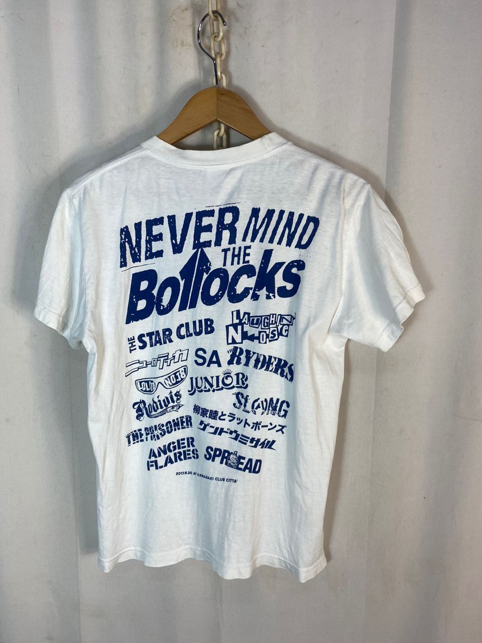 Japanese Brand Never mind the bollocks printed tshirt by Kawasaki club Size US S / EU 44-46 / 1 - 13 Thumbnail