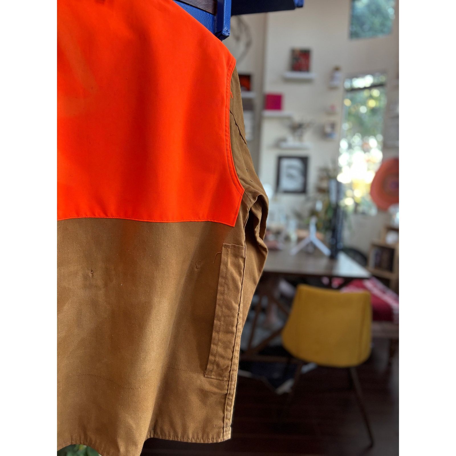 Vintage Saf-T-Bak Vintage Tan & Orange Hunting Jacket Size L Size US L / EU 52-54 / 3 - 5 Thumbnail