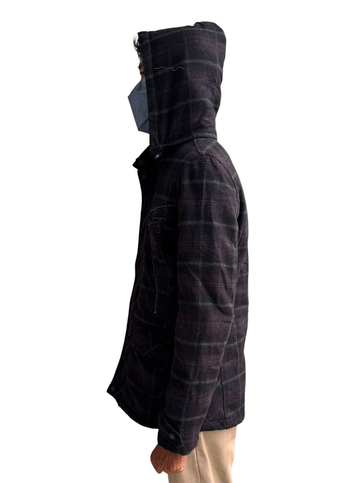 In The Attic 🔥 Japanese Brand In The Attic Black Plaid Jacket Size US S / EU 44-46 / 1 - 7 Thumbnail