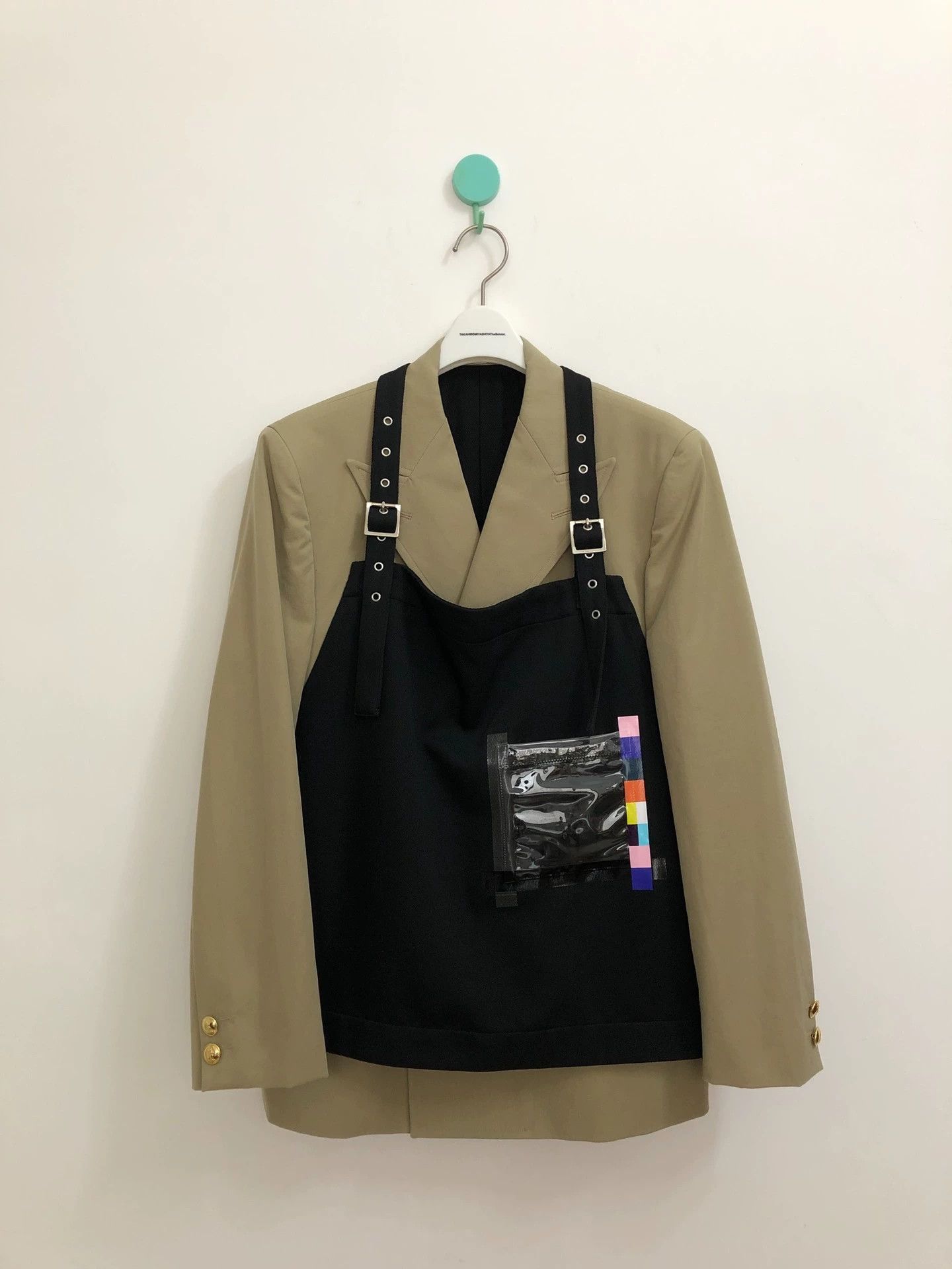 Takahiromiyashita The Soloist. TAKAHIROMIYASHITA THE SOLOIST 00 Lacquer Apron Size US XXS / EU 40 - 6 Thumbnail