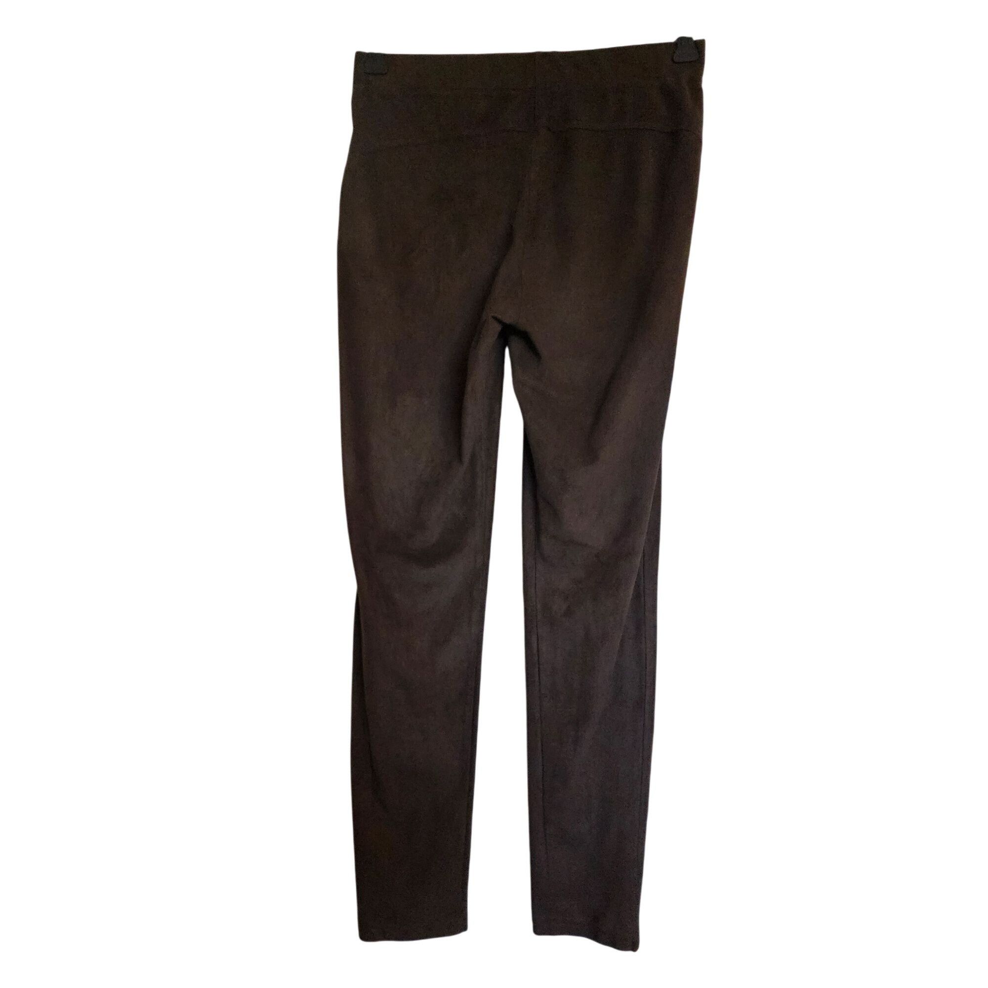 Other Alberto Makali Women PullOn Faux Suede Pant Brown M Quiet Lu Size 30" / US 8 / IT 44 - 8 Thumbnail