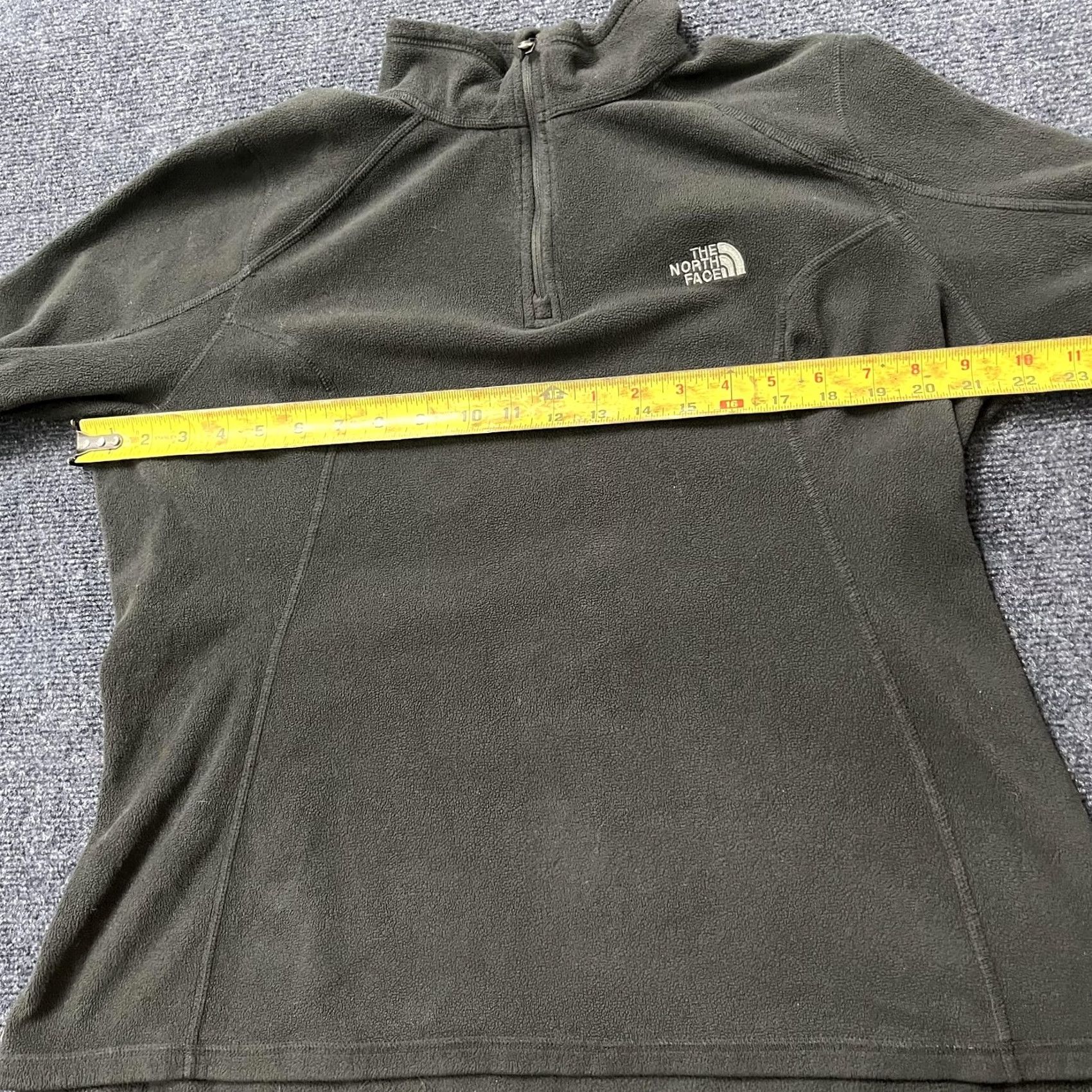 The North Face The North Face Pullover Mens XL Green 1/4 Zip Fleece Hiking Outdoor Shirt Size US XL / EU 56 / 4 - 7 Thumbnail