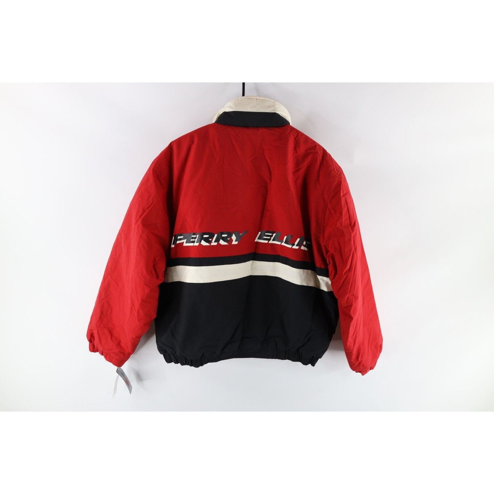 Perry Ellis × Vintage NOS Vintage 90s Perry Ellis Sailing Puffer Jacket Size US L / EU 52-54 / 3 - 8 Thumbnail