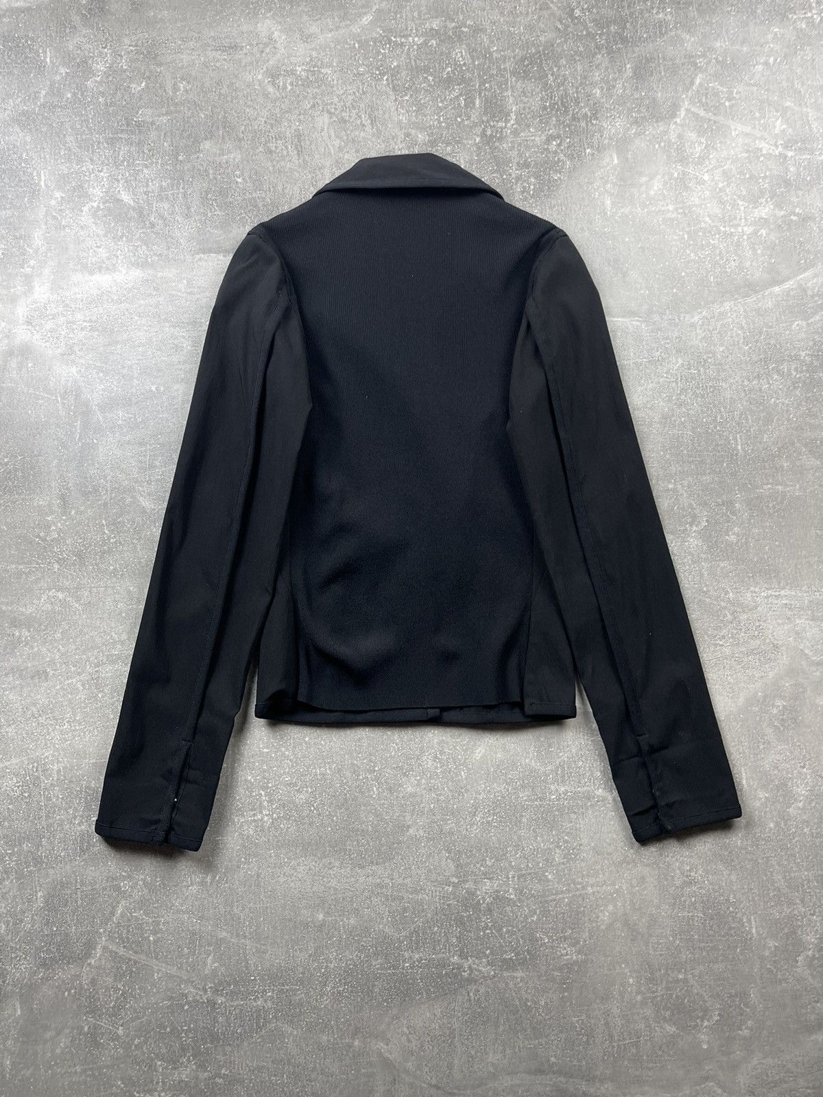 Other Liviana Conti Minimal Tailored Stretch Black Blazer Size S / US 4 / IT 40 - 7 Thumbnail