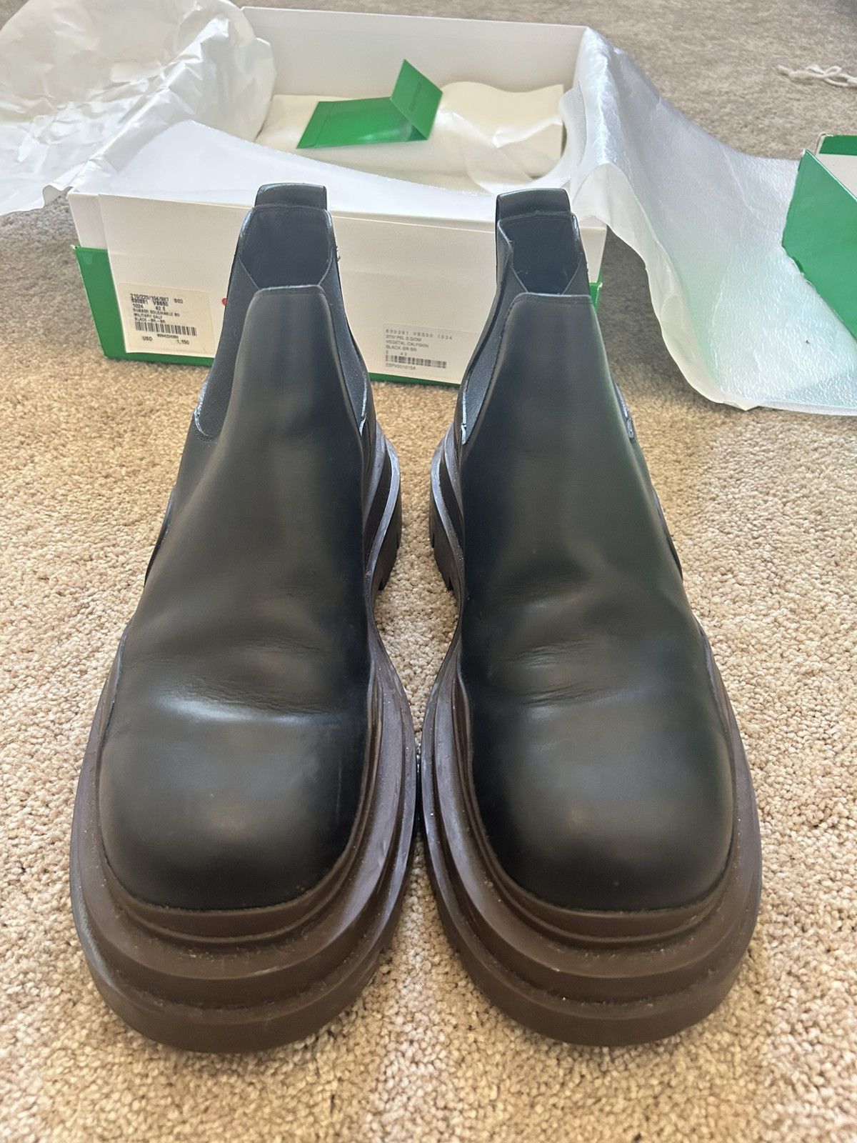 Bottega Veneta Bottega Veneta Chelsea Ankle Tire Boot Size US 9.5 / EU 42-43 - 5 Thumbnail