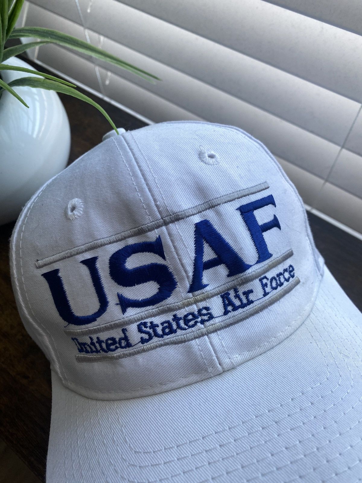 Vintage Vintage 90s US Air Force Snapback Hat Size ONE SIZE - 2 Thumbnail