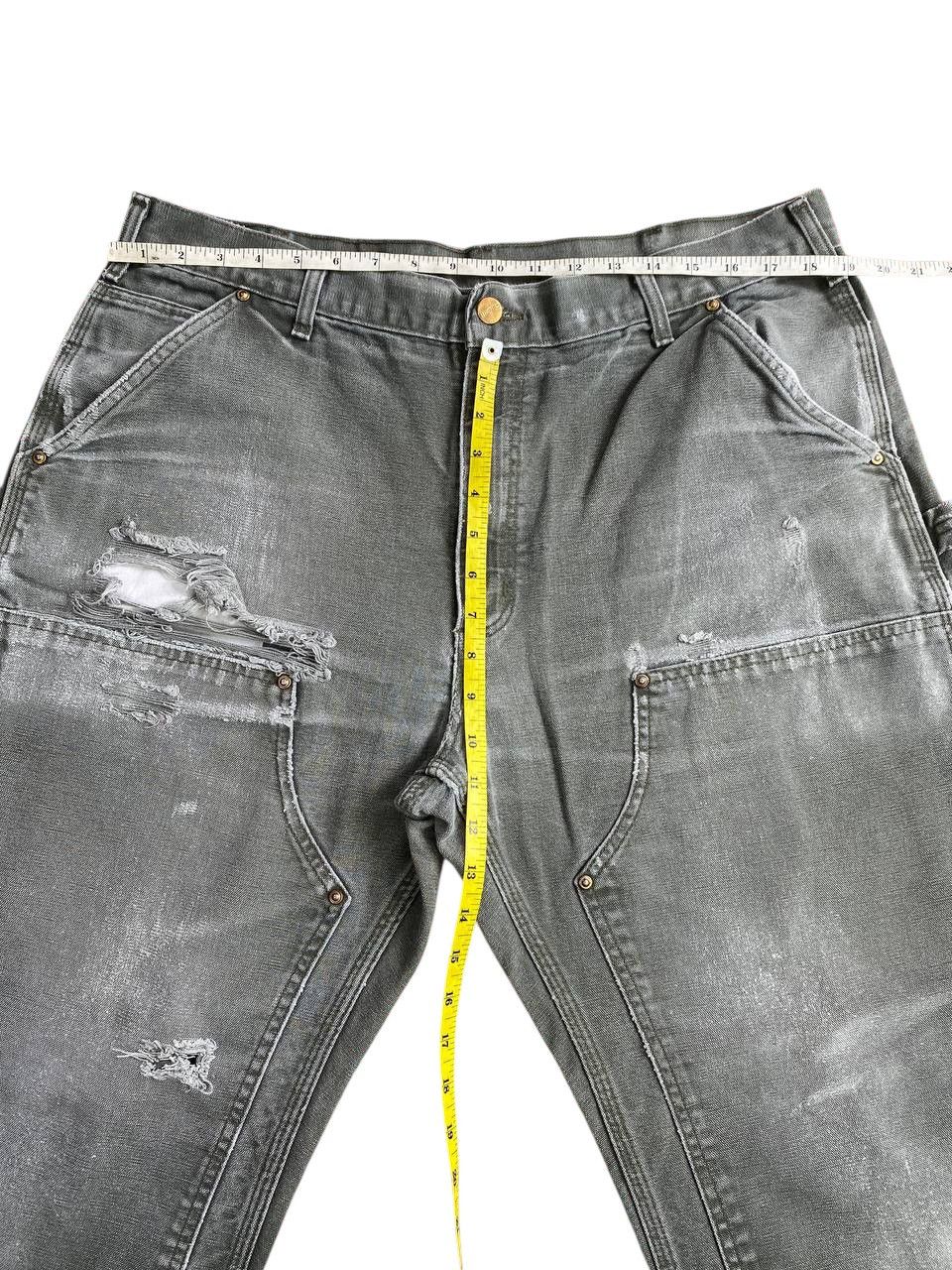 Carhartt Vintage Carharrt USA Distressed Sunfaded Double Knee Size US 38 / EU 54 - 12 Thumbnail
