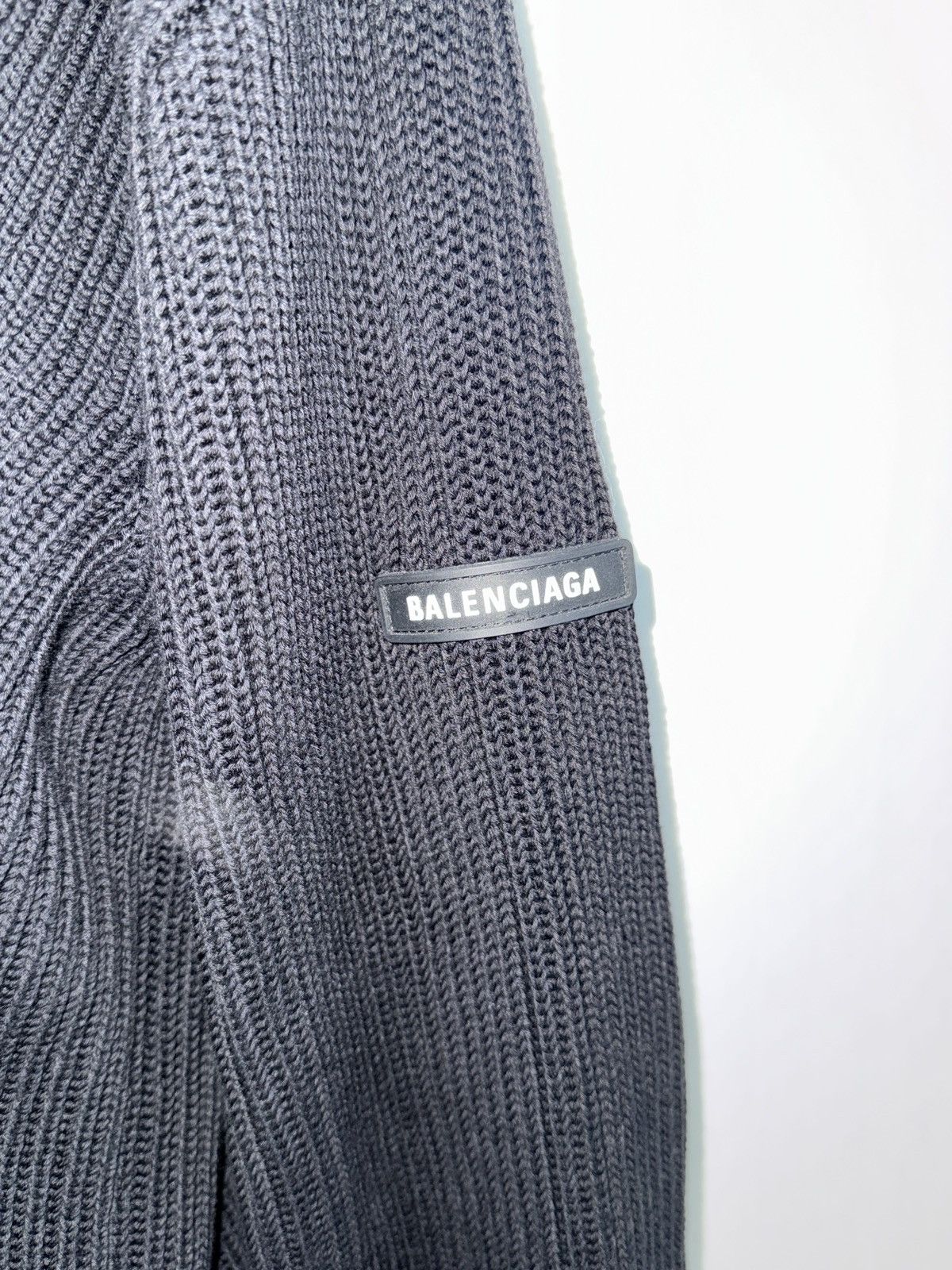 Balenciaga Balenciaga Double Layered Cardigan Unity Size US L / EU 52-54 / 3 - 12 Thumbnail