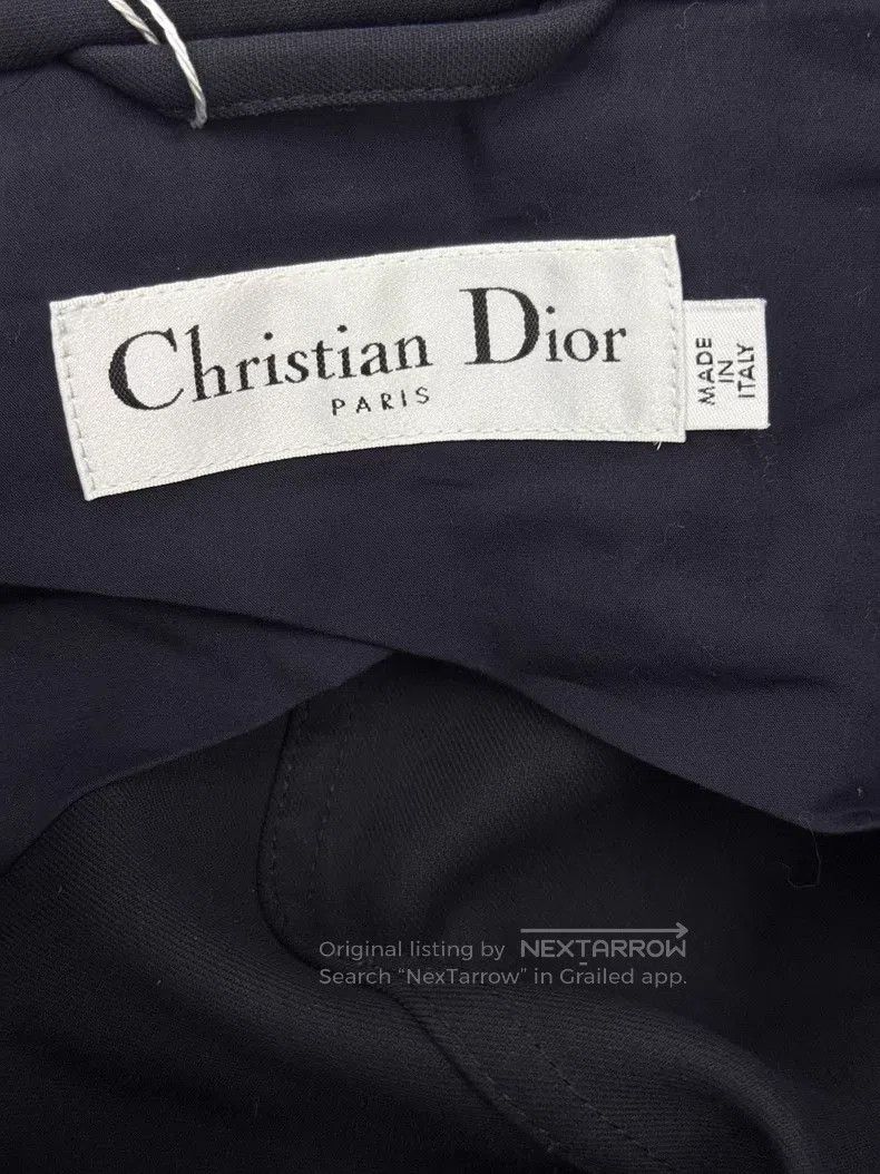 Dior Dior Blue and black badge embroidered hooded windbreaker j Size XXS / US 00 / IT 34 - 4 Thumbnail