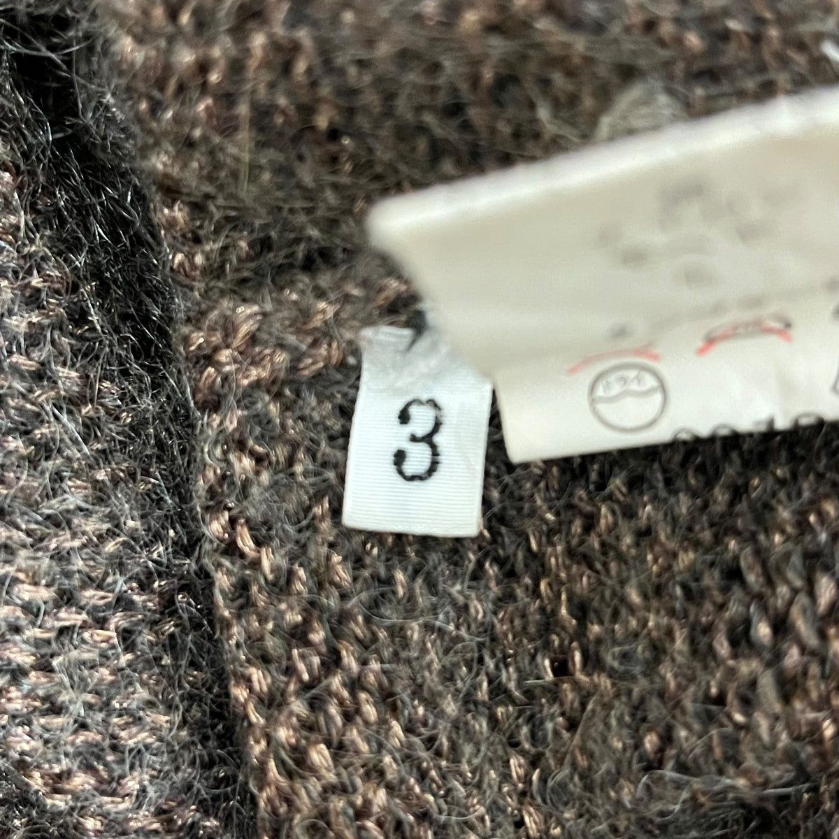 Yohji Yamamoto 🐎 Clover Mohair Blend Sweater Size US L / EU 52-54 / 3 - 6 Thumbnail