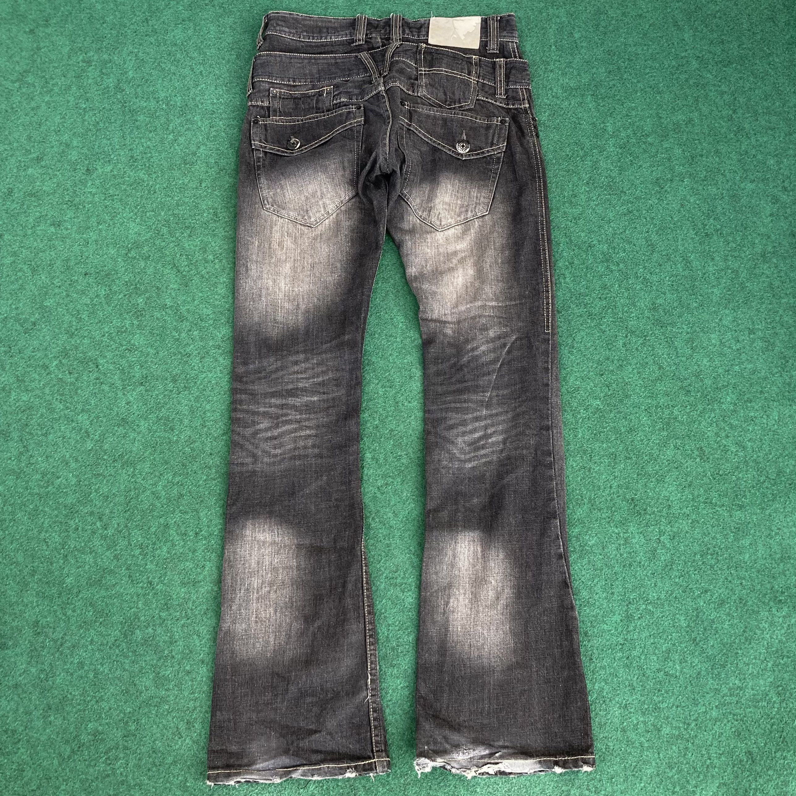 Japanese Brand 30x34 Urban Craft Trouser Flared Japanese Streetwear Jeans Size US 30 / EU 46 - 17 Thumbnail