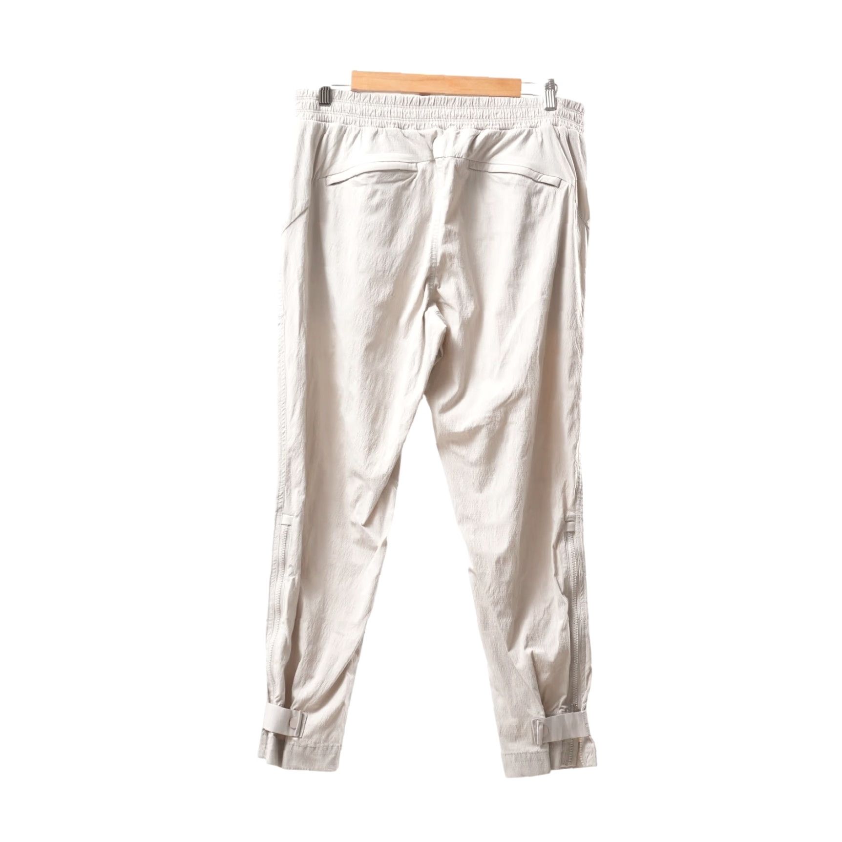 Athleta Athleta Pants Womens 12 Beige Jogger Pull On Hiking Outdoor Athletic Jogger for Travel Casual Womens Size 24" / US 00 / IT 34 - 2 Thumbnail