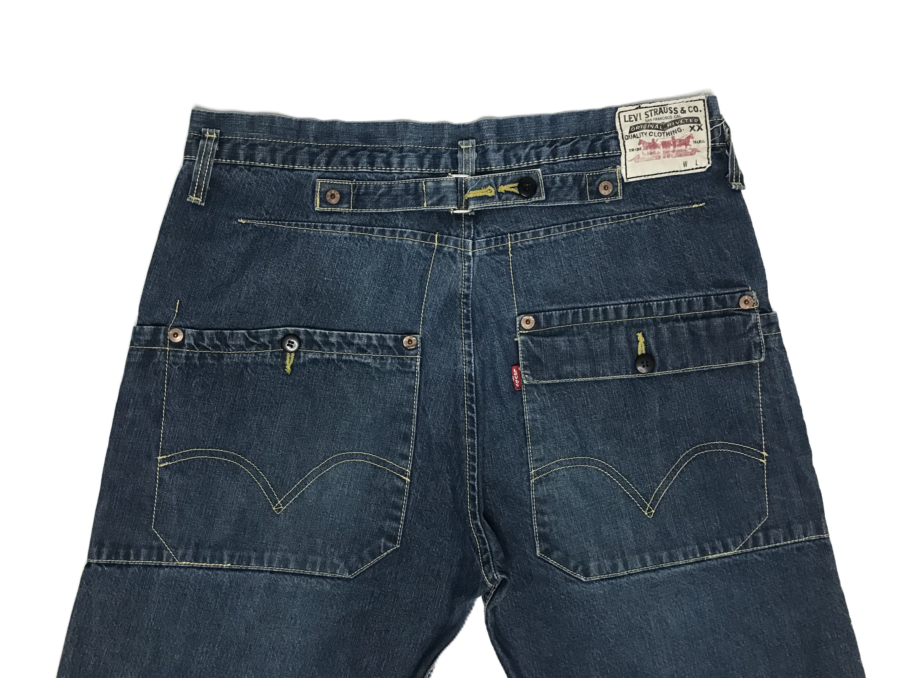 Levi's Vintage Clothing Levis Vintage Denim Shorts Baggy Mens Size W30 L34 Size US 30 / EU 46 - 4 Thumbnail