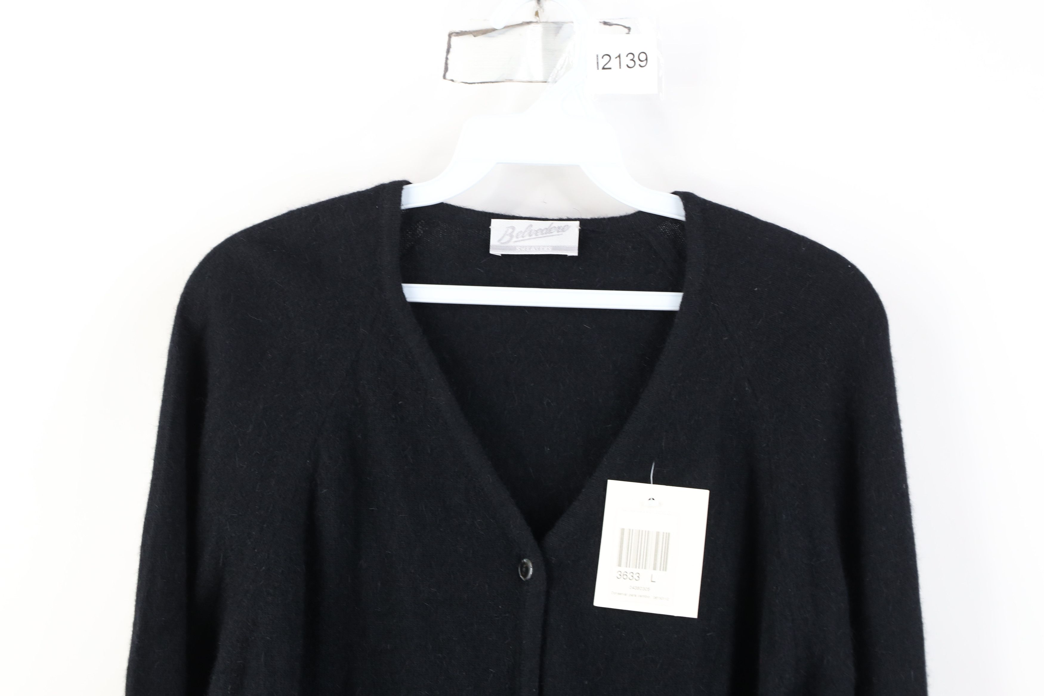 Vintage Deadstock Vintage 90s Streetwear Merino Wool Angora Sweater Size L / US 10 / IT 46 - 2 Thumbnail