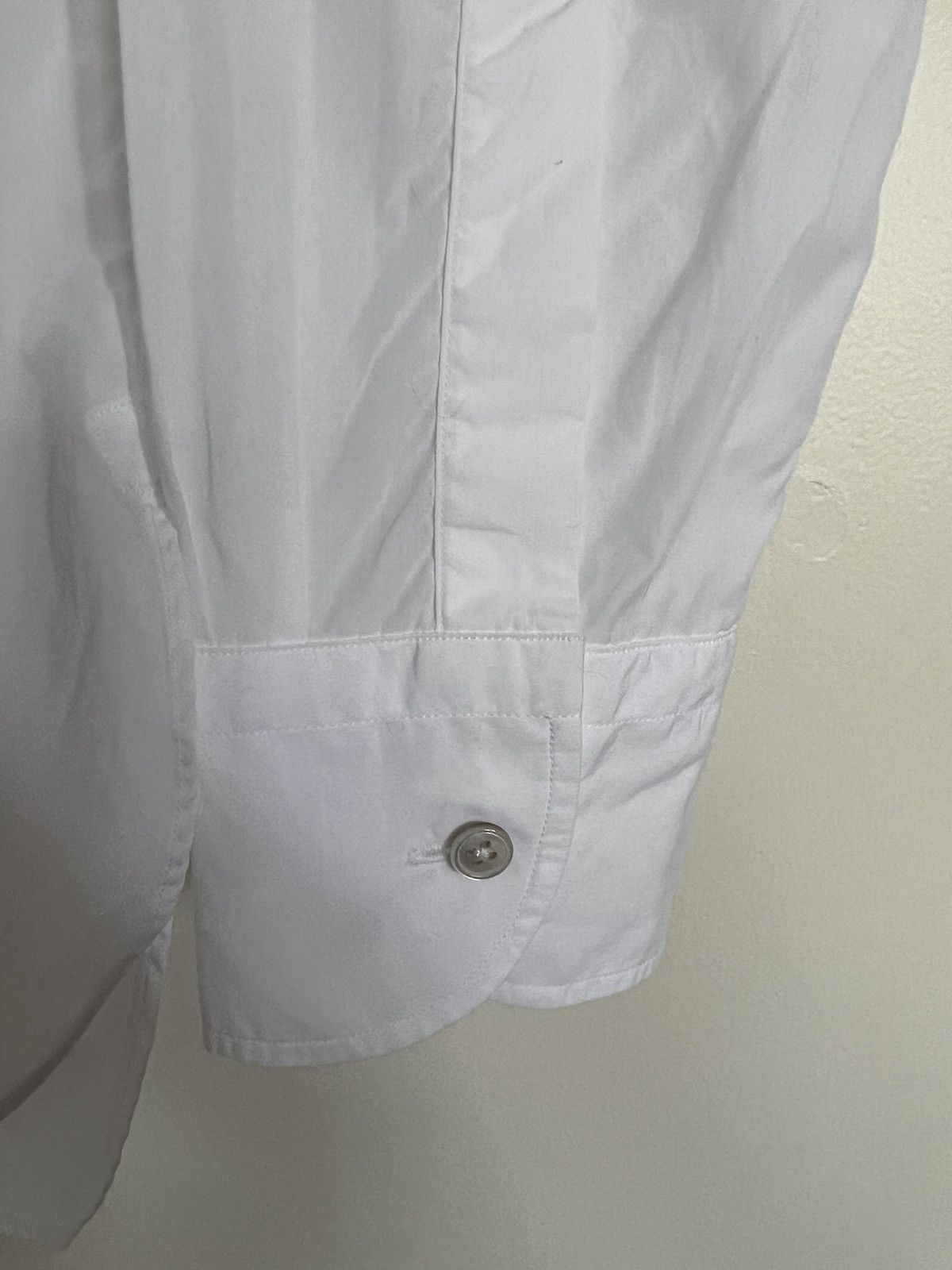 The Row $1K White cotton Ahmet dress shirt, US16/EU41,made in France Size 40R - 7 Thumbnail
