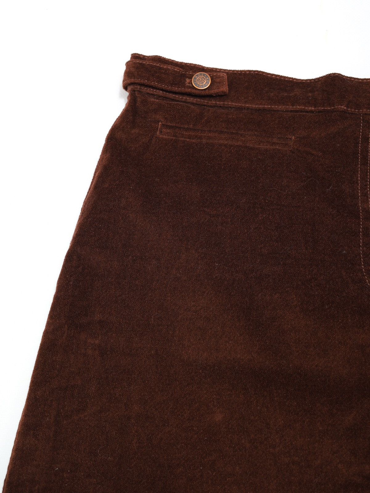 Kenzo Kenzo Jeans Vintage Corduroy Velvet Brown Skirt Size 30" / US 8 / IT 44 - 6 Thumbnail