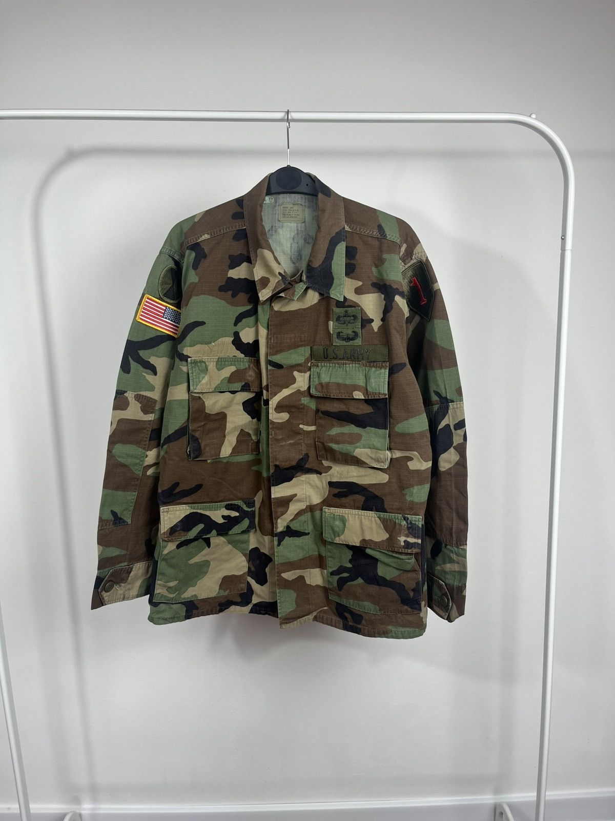 Other US Army Woodland Camo Field Jacket Medium Short Size US M / EU 48-50 / 2 - 1 Thumbnail