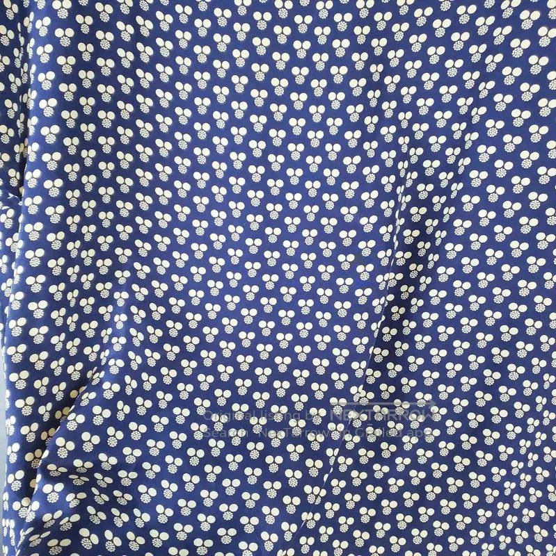 Dior Dior Navy Silk Print Short Sleeve Top . Size M / US 6-8 / IT 42-44 - 4 Thumbnail
