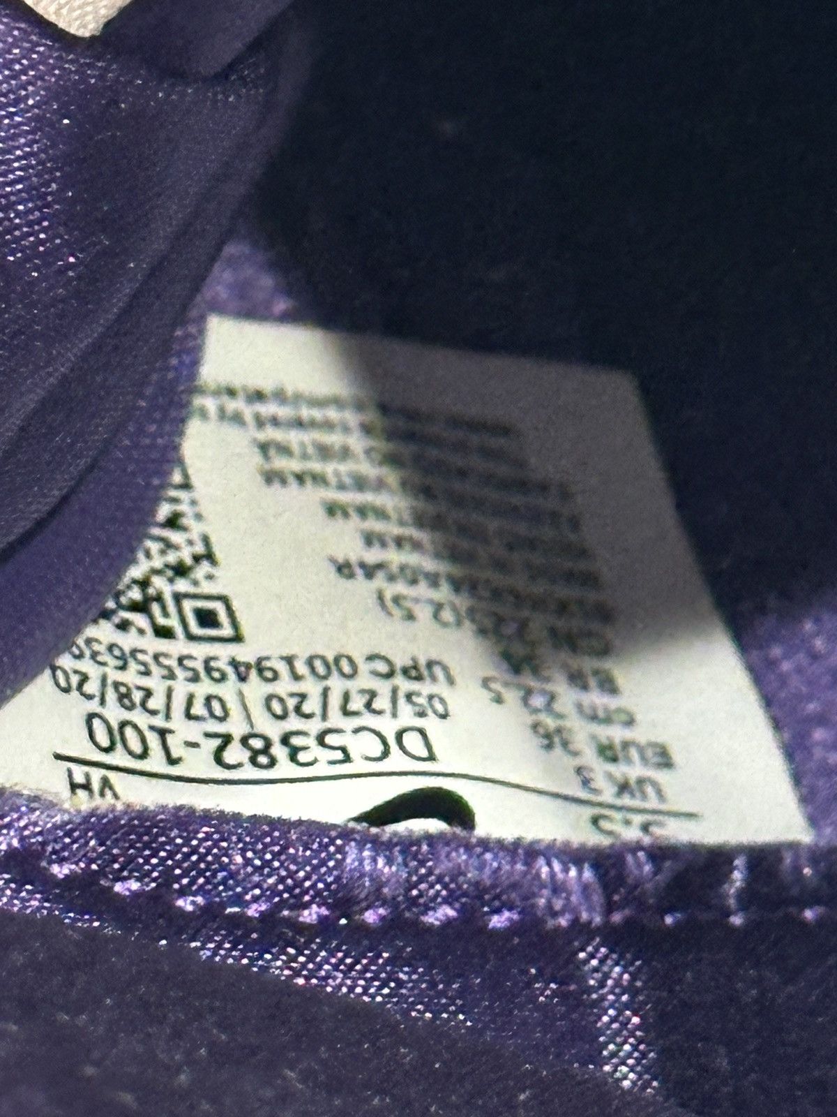 Nike Nike Dunk High (Women) - SP Varsity Purple Size US 5.5 / IT 35.5 - 6 Thumbnail