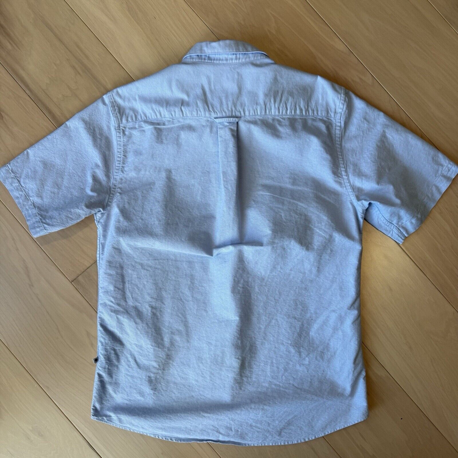 NN07 NN07 Shirt Large Blue Short Sleeve Button Up No Nationality Size US L / EU 52-54 / 3 - 7 Thumbnail