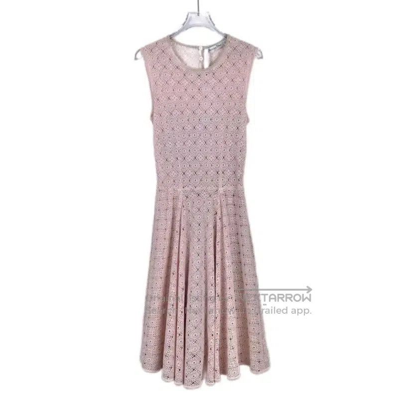 Dior Dior Pink Silk Dress for Women . Size XS / US 0-2 / IT 36-38 - 1 Thumbnail