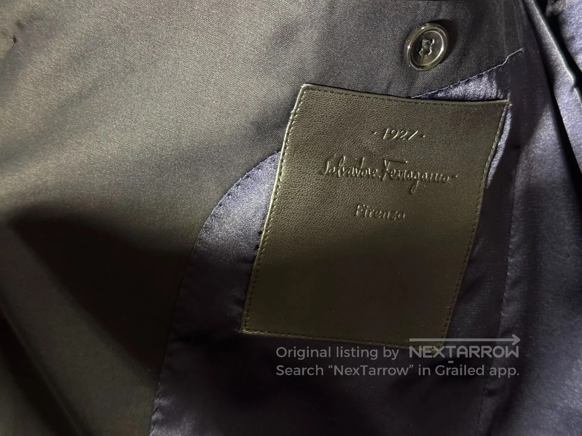 Salvatore Ferragamo Ferragamo Men's Wool Suit Jacket. Size US M / EU 48-50 / 2 - 7 Thumbnail