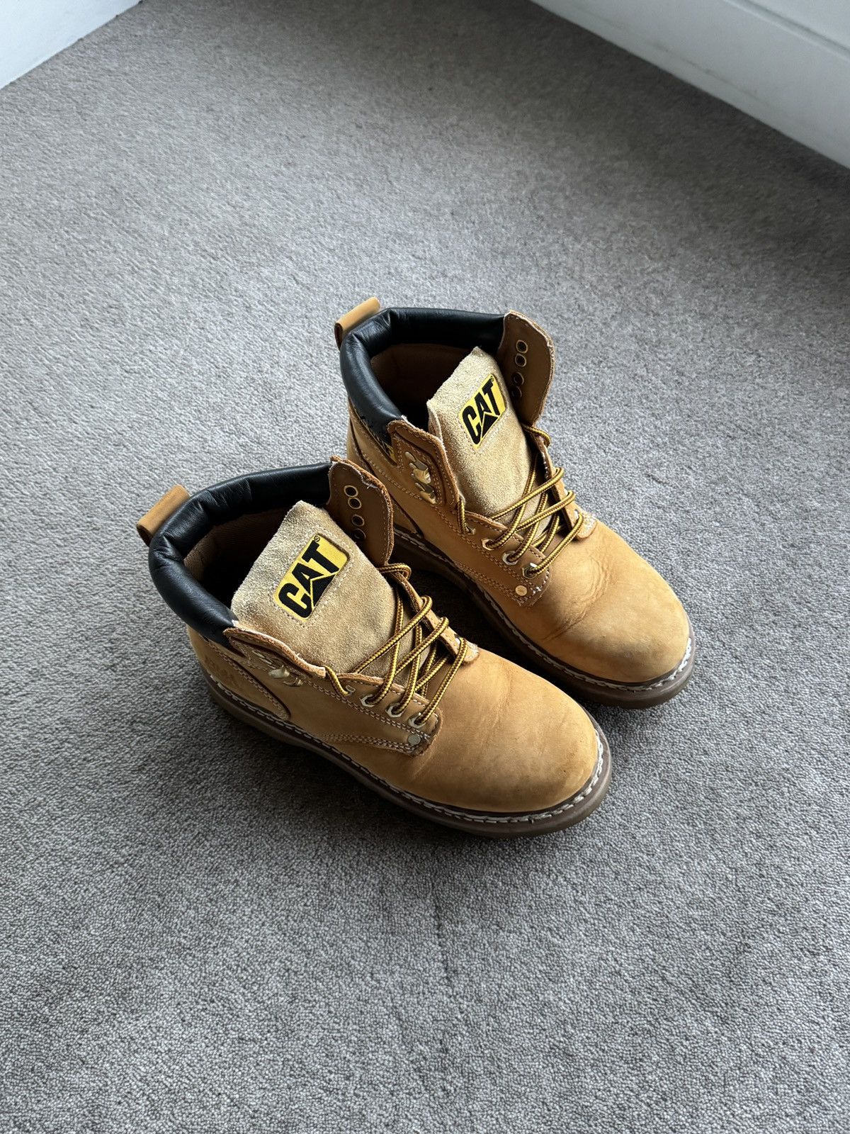 Caterpillar Caterpillar Classic Work Boots – Wheat Size US 8.5 / EU 41-42 - 3 Thumbnail