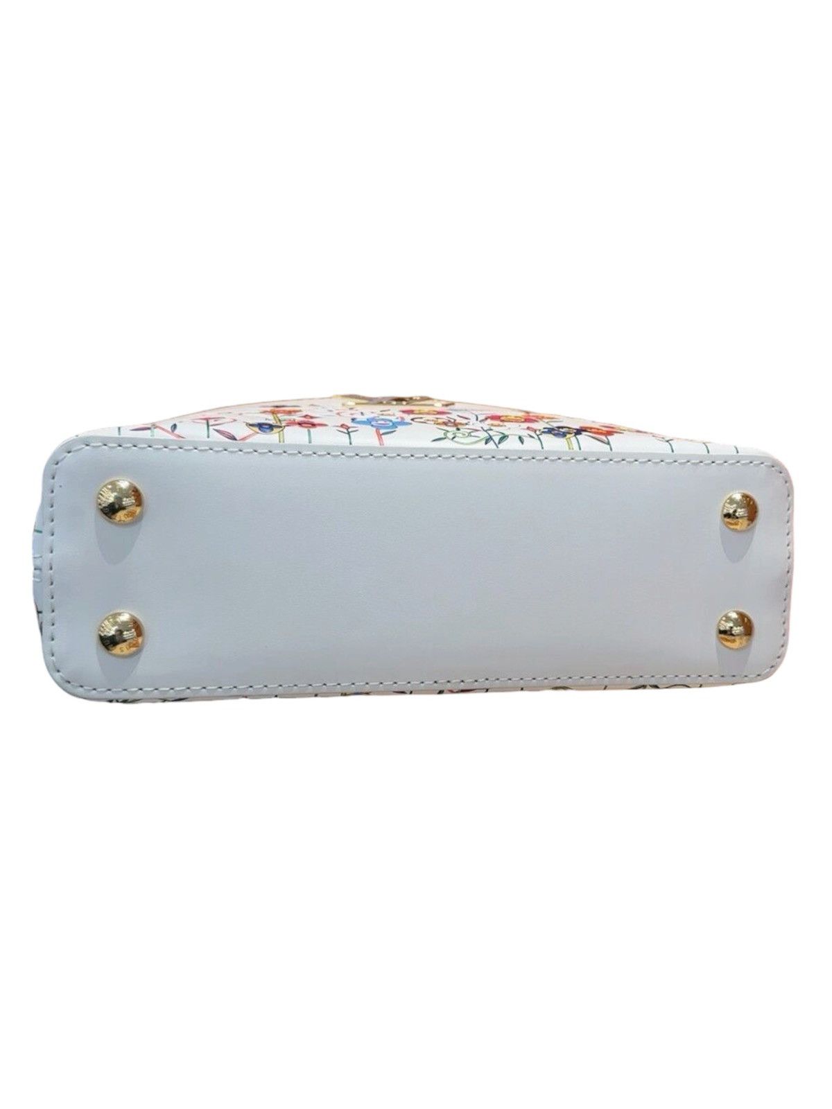 Louis Vuitton × Takashi Murakami Louis Vuitton x Takashi Murakami Capucines White Leather Bag Size ONE SIZE - 5 Thumbnail