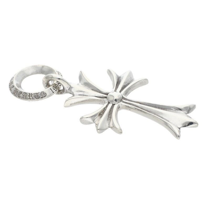 Chrome Hearts Chrome Hearts Tiny CH Cross Silver Necklace Size ONE SIZE - 5 Thumbnail