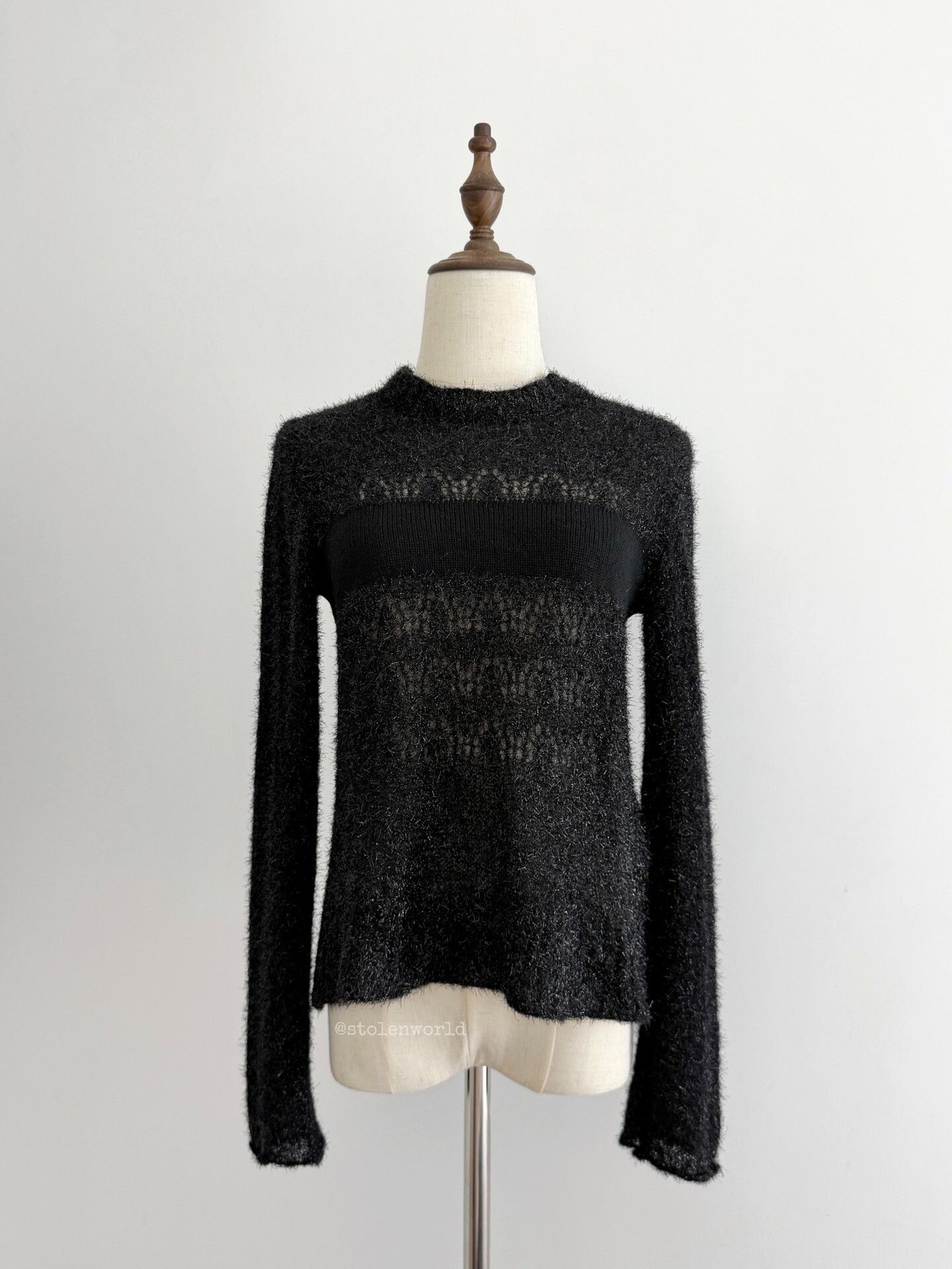 Comme des Garcons Comme des Garçons 1999 Tricot Knitted Top Size M / US 6-8 / IT 42-44 - 1 Thumbnail