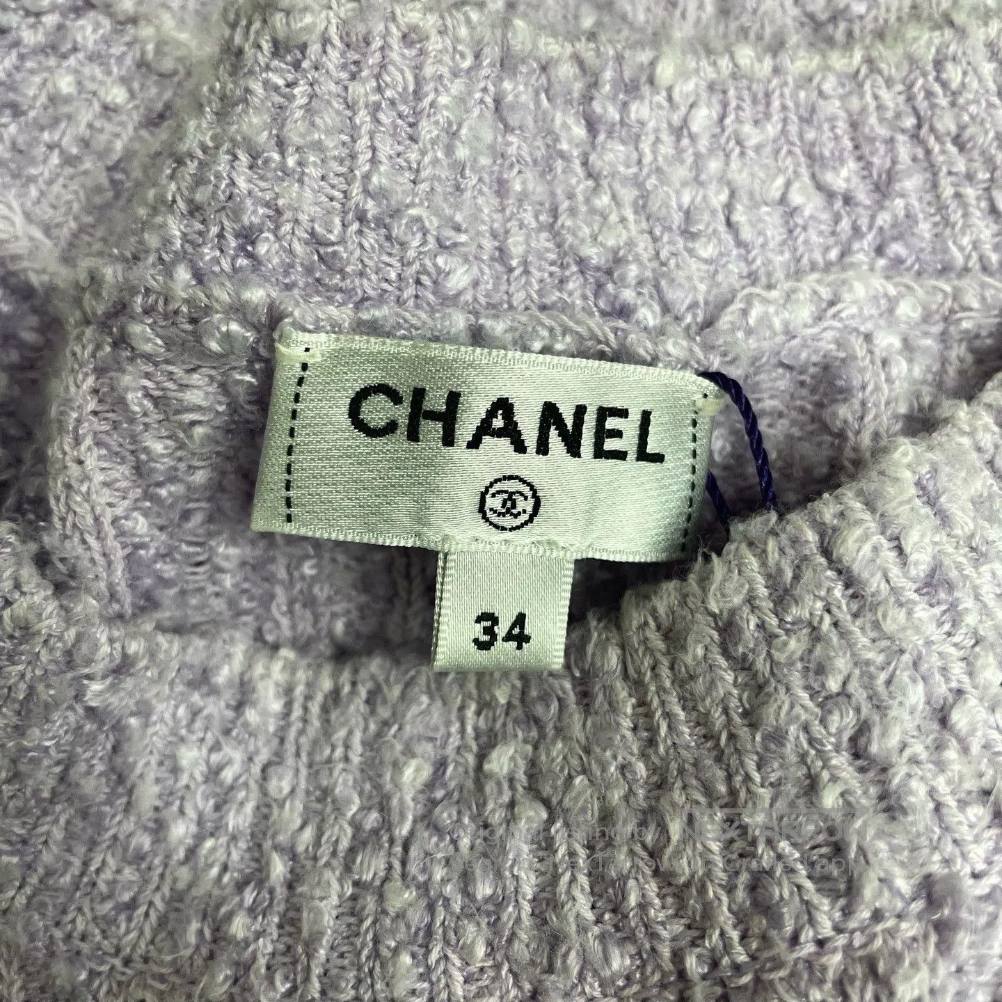 Chanel Chanel Double C Knit Sleeveless Vest| Size XXS / US 00 / IT 34 - 4 Thumbnail