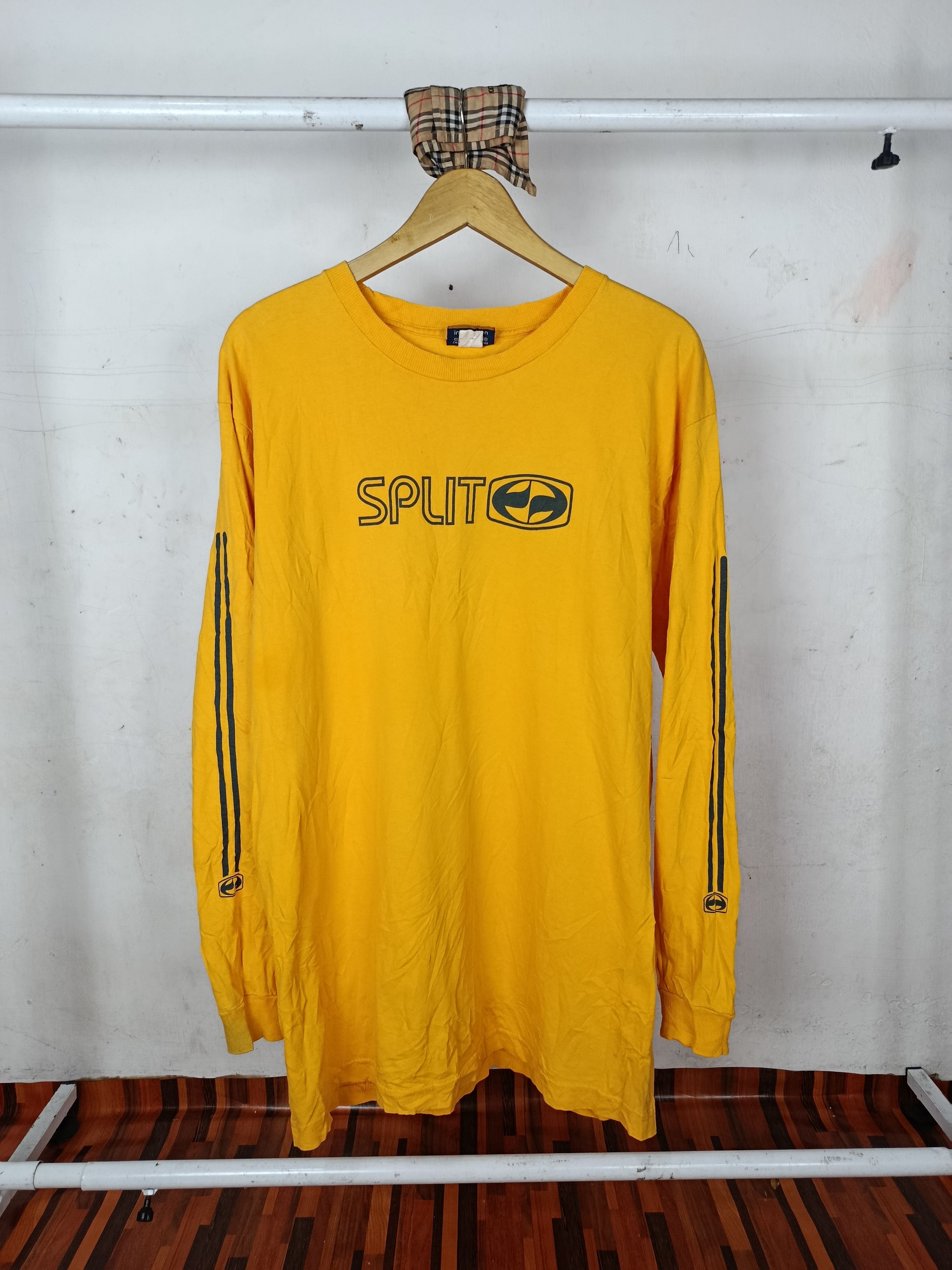 Split Vintage 2000s Split Skateboard Longsleeve Size US L / EU 52-54 / 3 - 1 Thumbnail