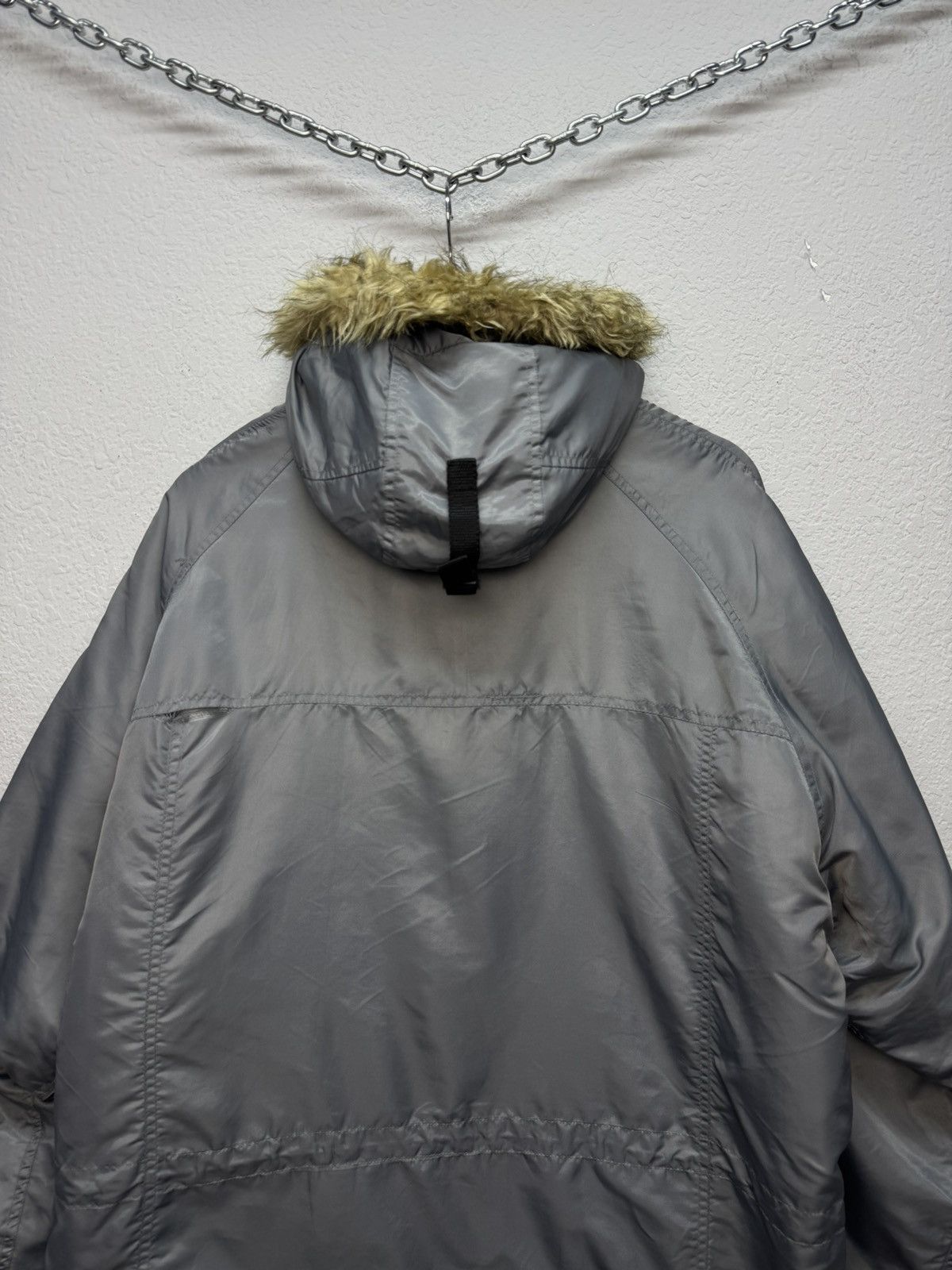 If Six Was Nine WOW😻 Vintage Fur JACKET Mohair LGB HOODIE JAPAN CANADA GOOSE Size US XL / EU 56 / 4 - 8 Thumbnail