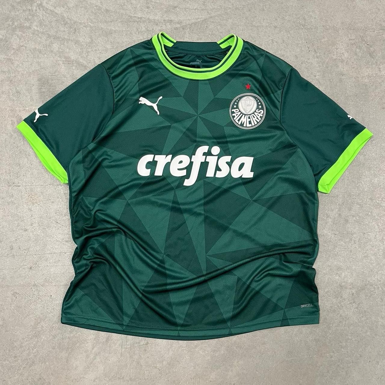 Puma Palmeiras 2023 Home Puma Jersey Size US XL / EU 56 / 4 - 2 Thumbnail