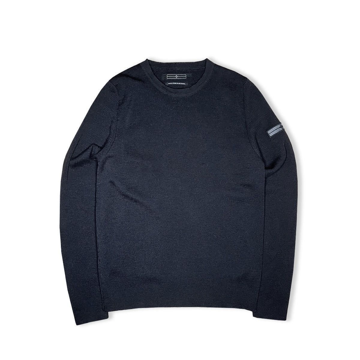 Stone Island 2008 Stone Island Denims Knitted Wool Pullover Size US L / EU 52-54 / 3 - 1 Thumbnail