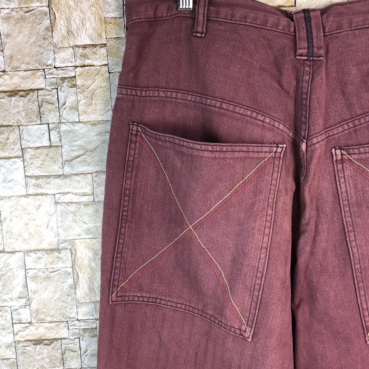 Japanese Brand Japanese Brand Purple vintage Casual Pants #A1038 Size US 32 / EU 48 - 15 Thumbnail