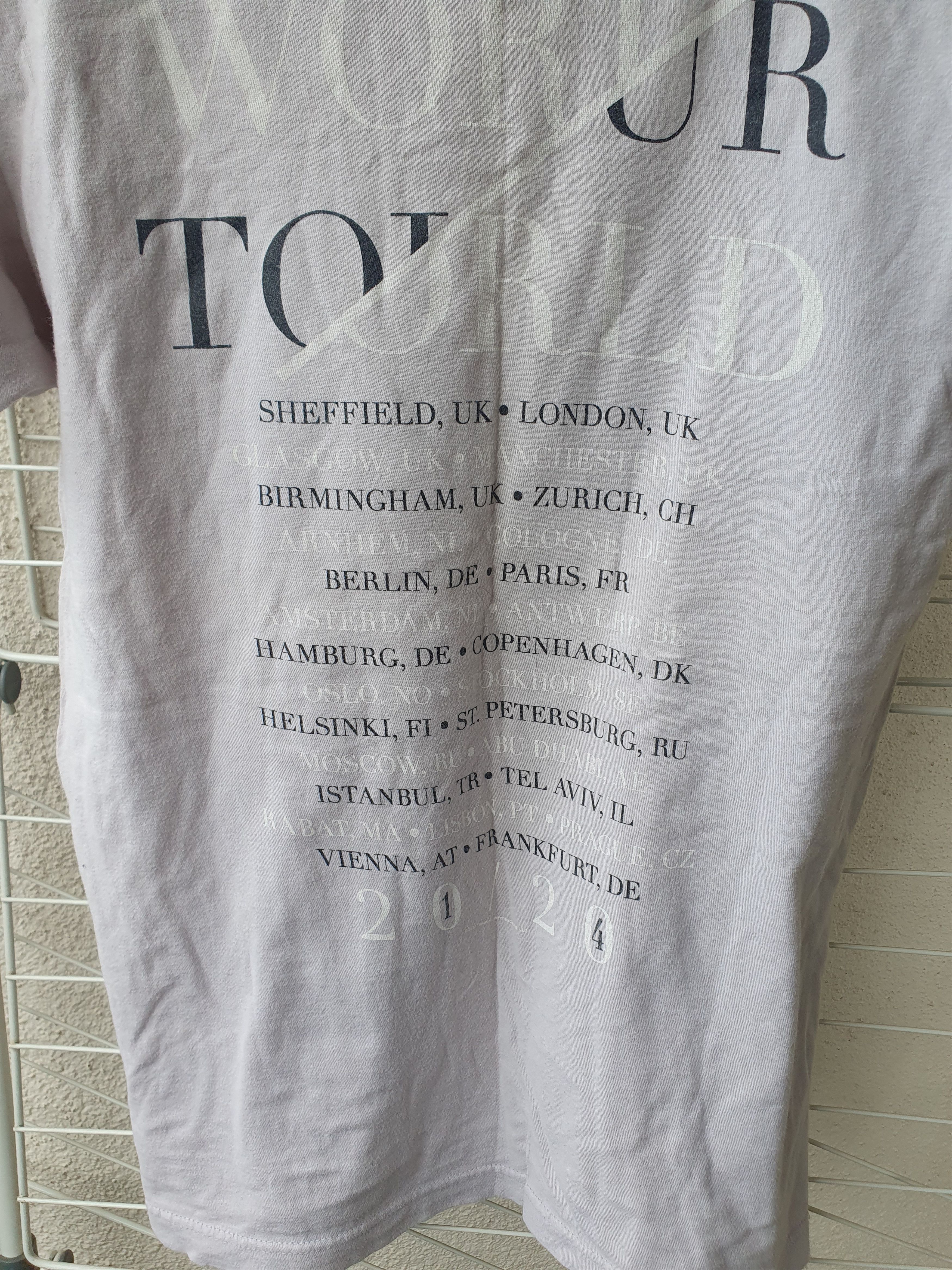 Band Tees × Swagger Justin Timberlake World Tour 2014 t-shirt sz S Size US S / EU 44-46 / 1 - 6 Thumbnail